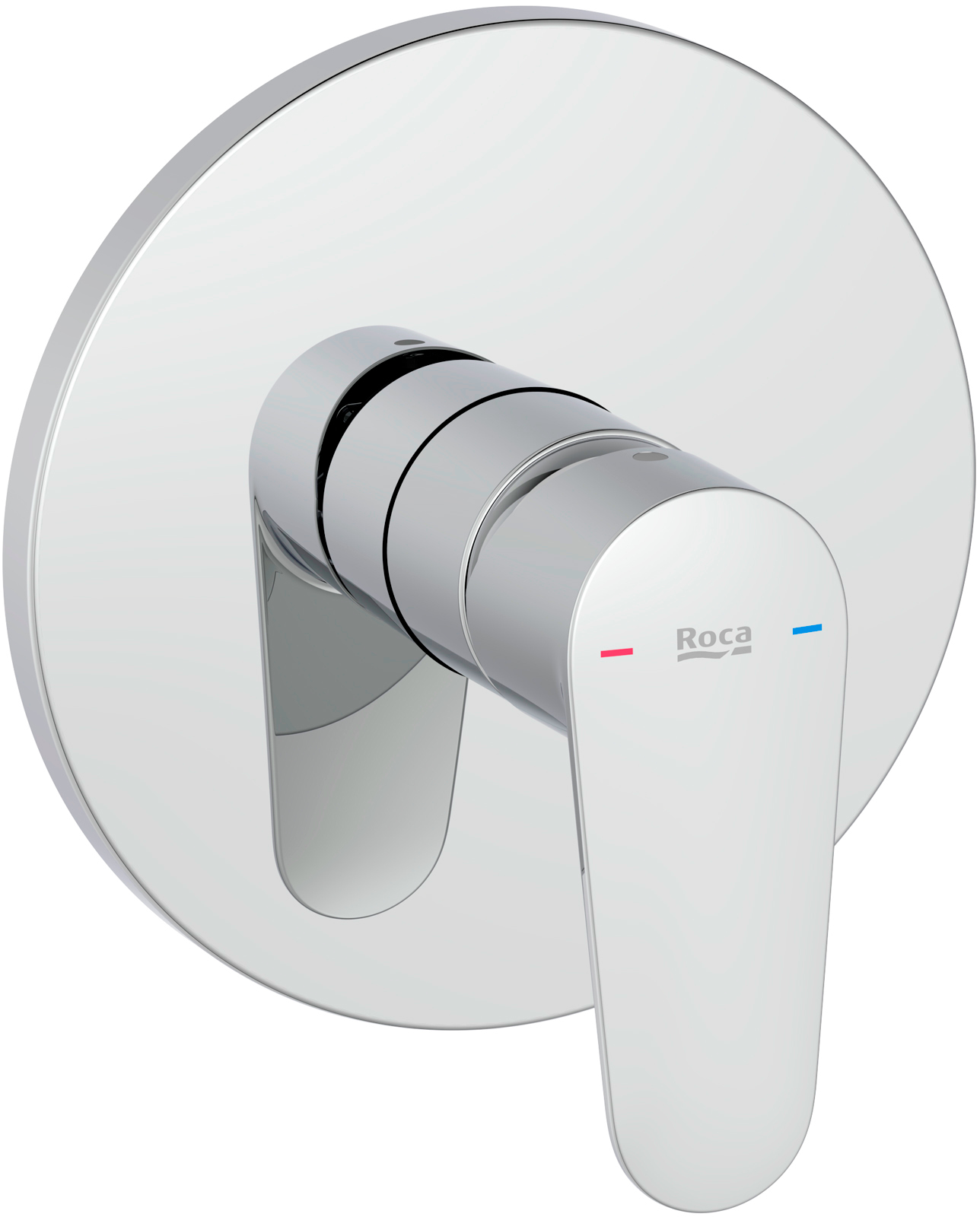 Roca Victoria Plus grifo para ducha empotrado cromo A5A224FC00