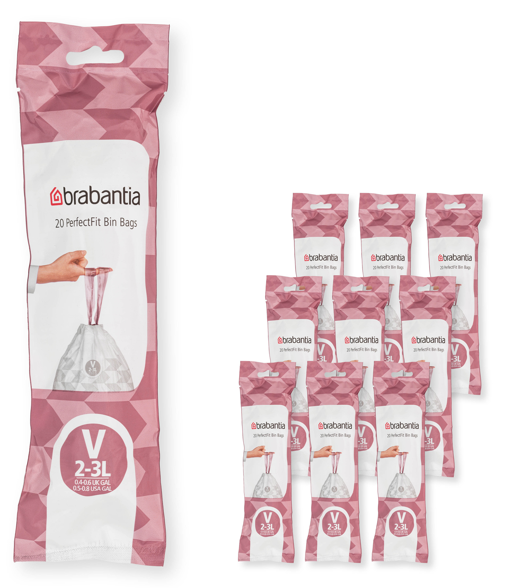 Brabantia PerfectFit bolsas de basura 137686