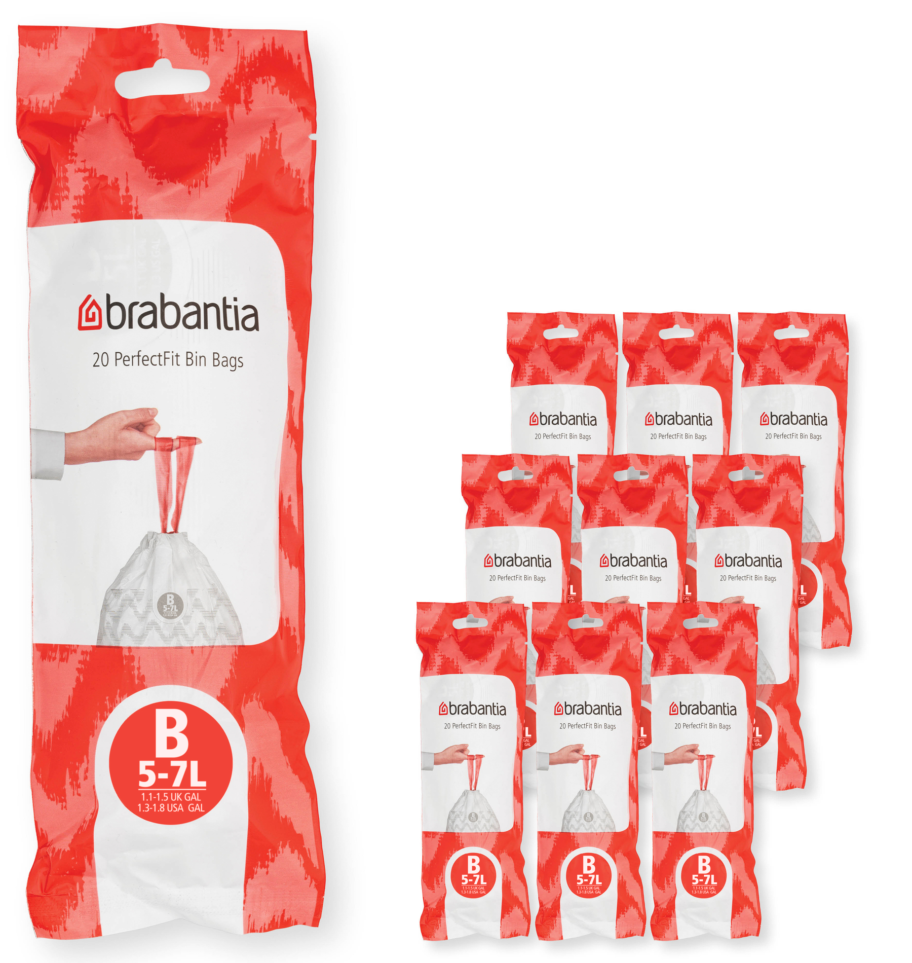 Brabantia PerfectFit bolsas de basura 100314