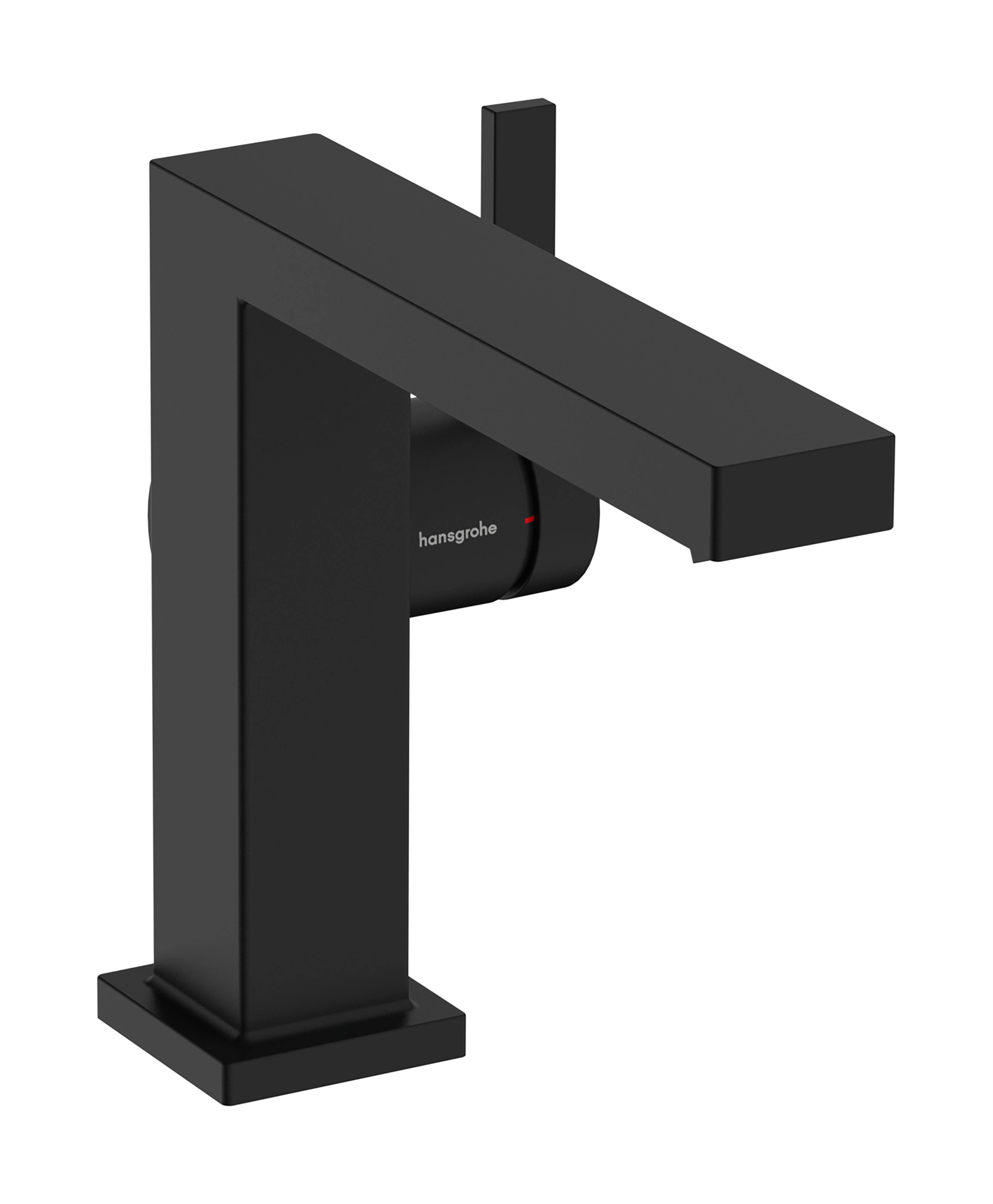 Hansgrohe Tecturis E grifo para lavabo de pie negro 73020670