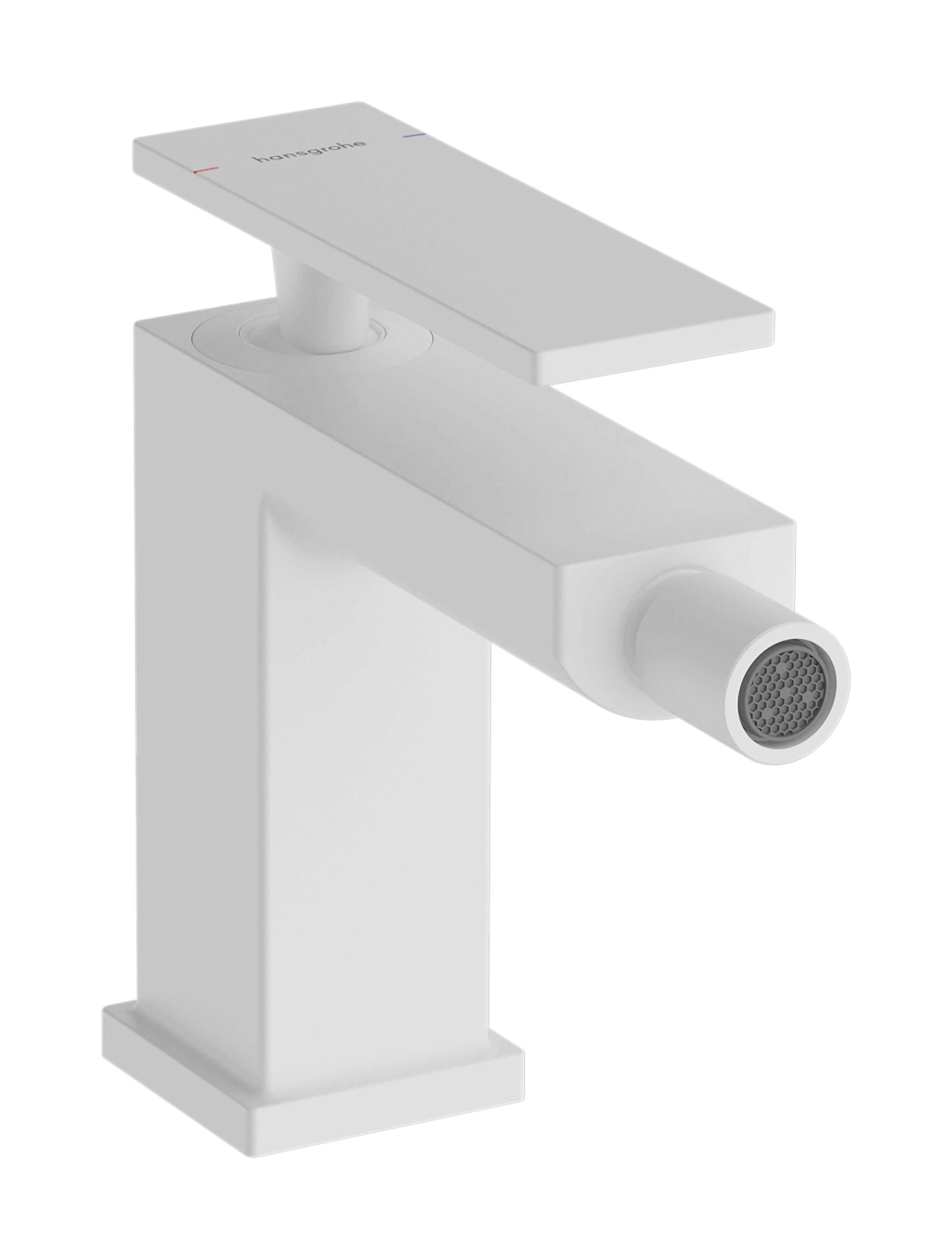 Hansgrohe Tecturis E grifo para bidé de pie blanco 73200700