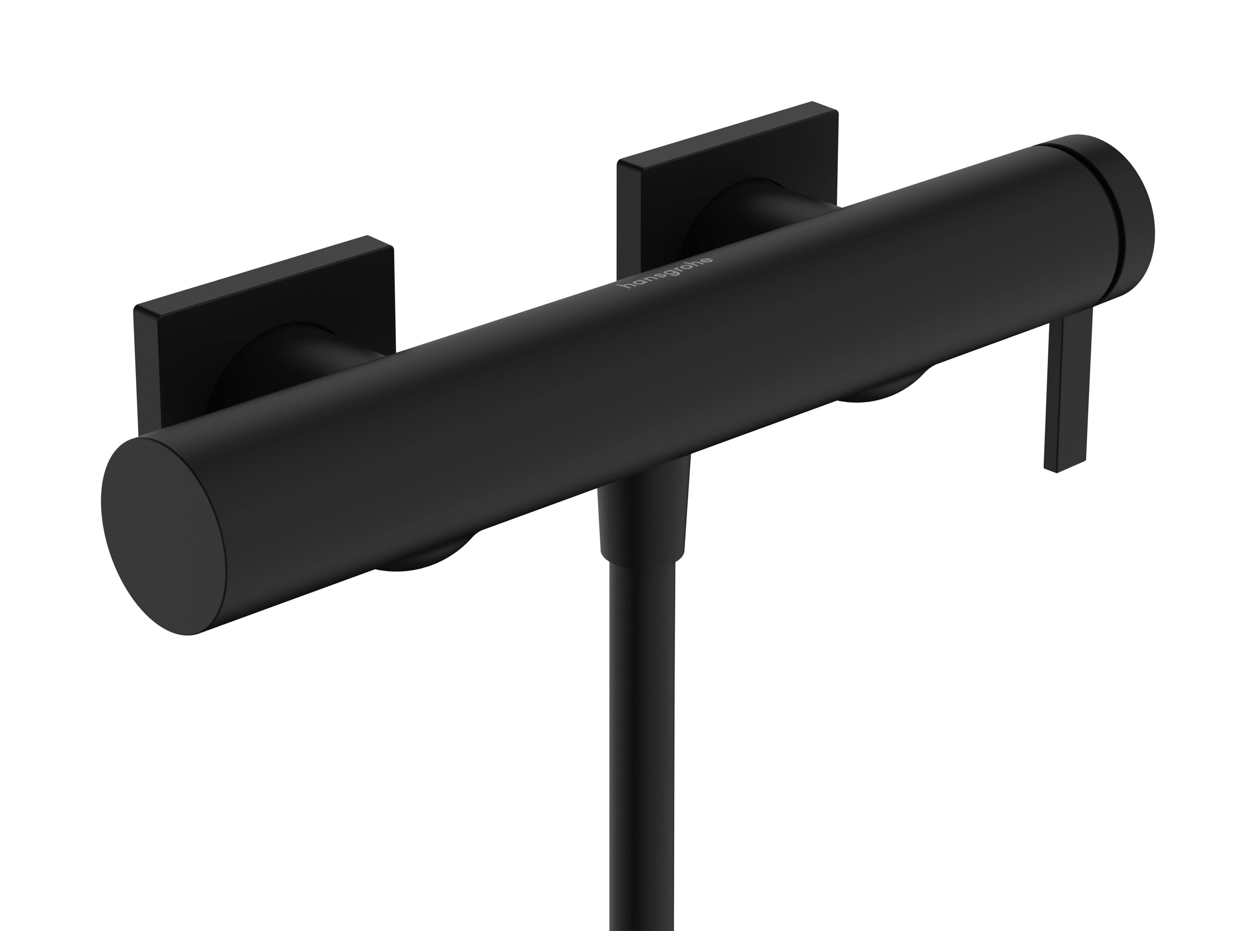 Hansgrohe Tecturis E grifo para ducha a pared negro 73620670