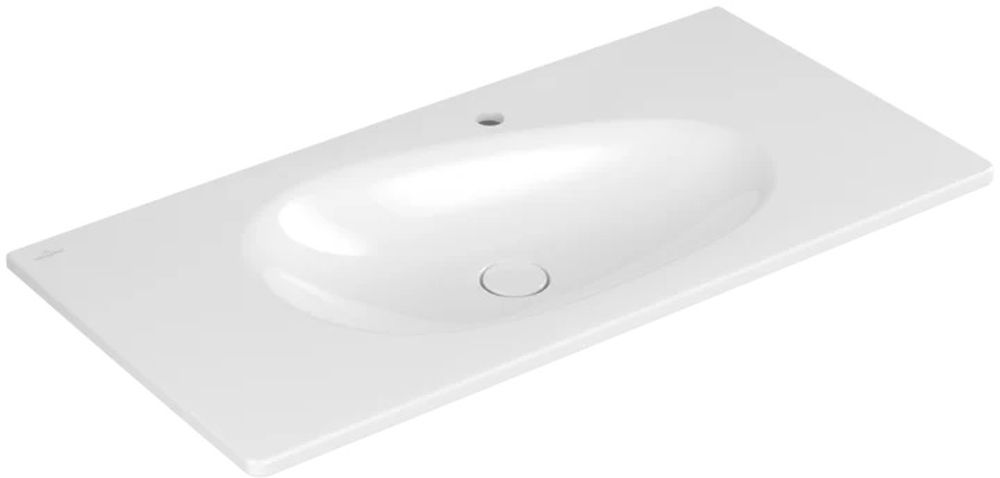 Villeroy & Boch Antao lavabo 100x50 cm rectangular para mueble blanco 4A76ABR1