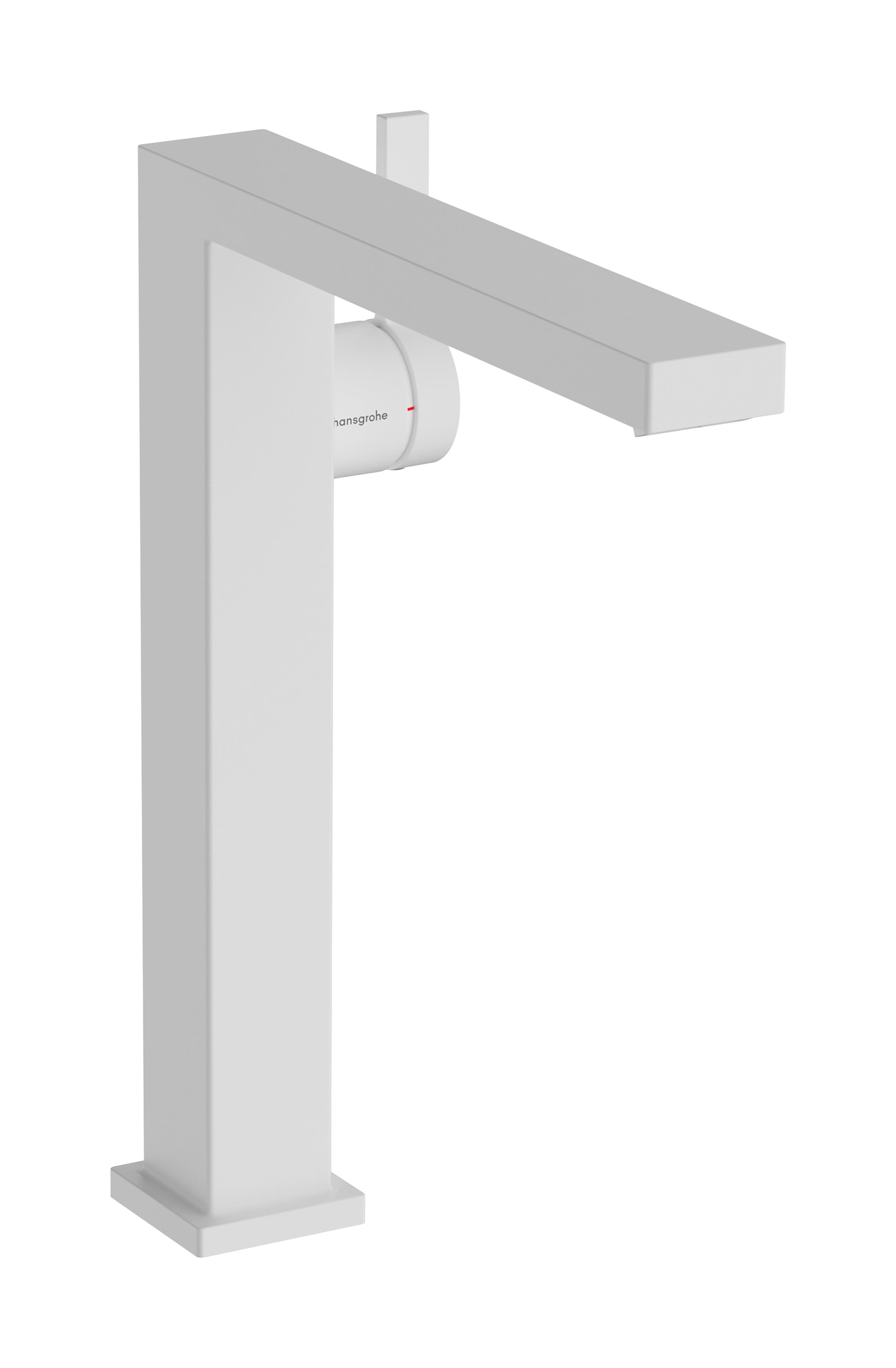 Hansgrohe Tecturis E grifo para lavabo de pie blanco 73070700