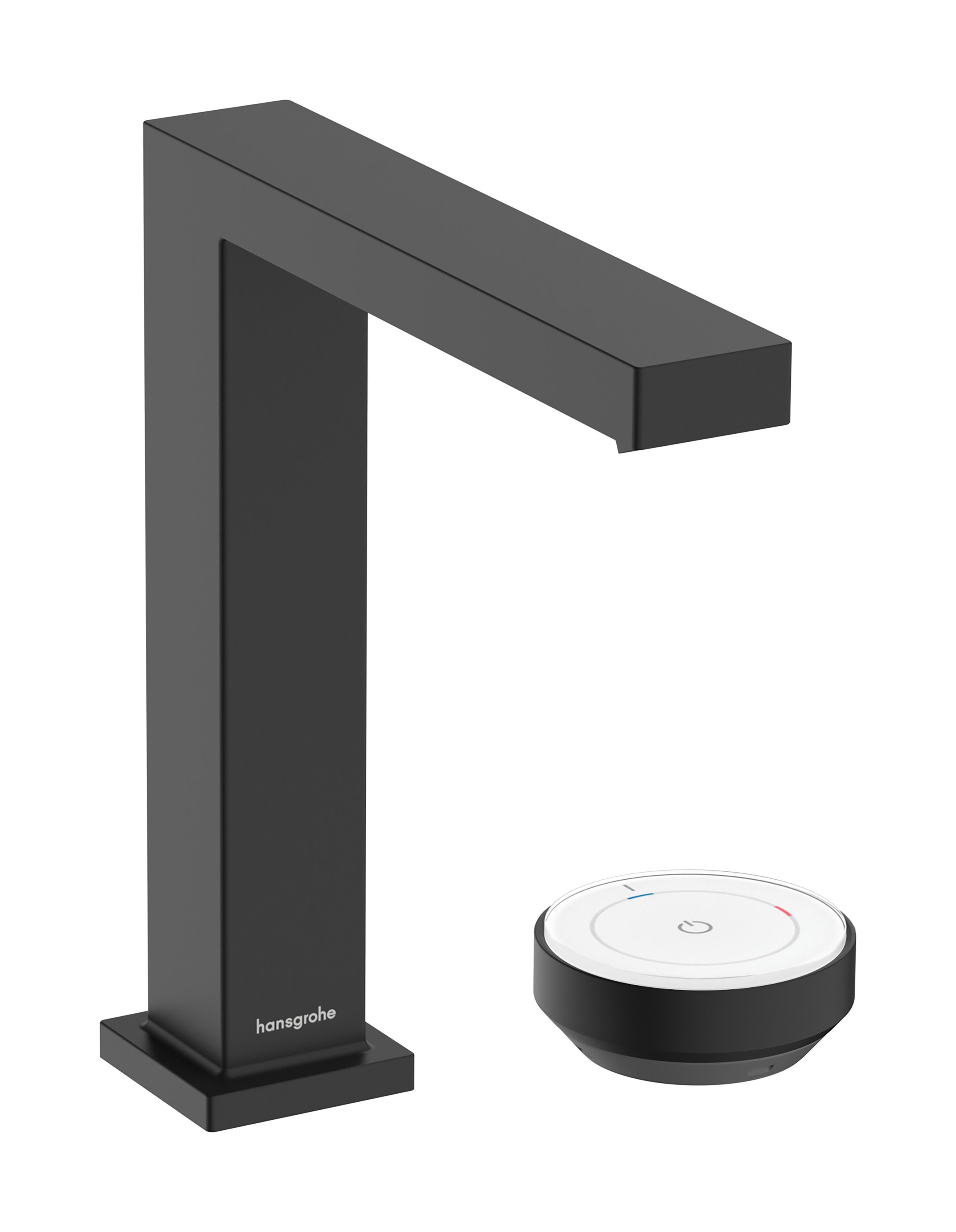 Hansgrohe Tecturis E grifo para lavabo de pie negro 73053670