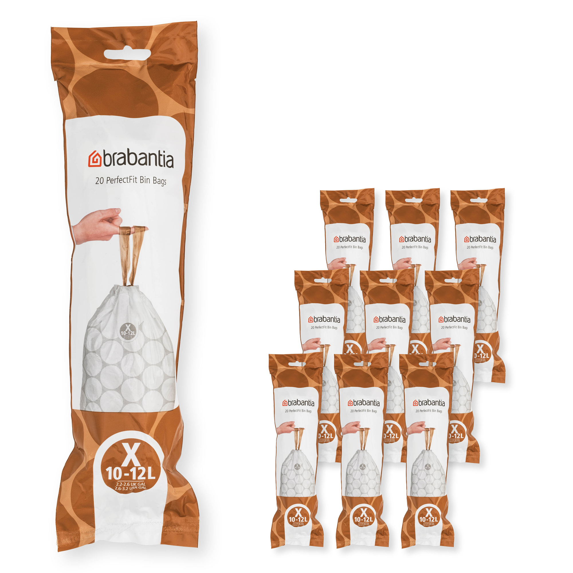 Brabantia PerfectFit bolsas de basura 138089