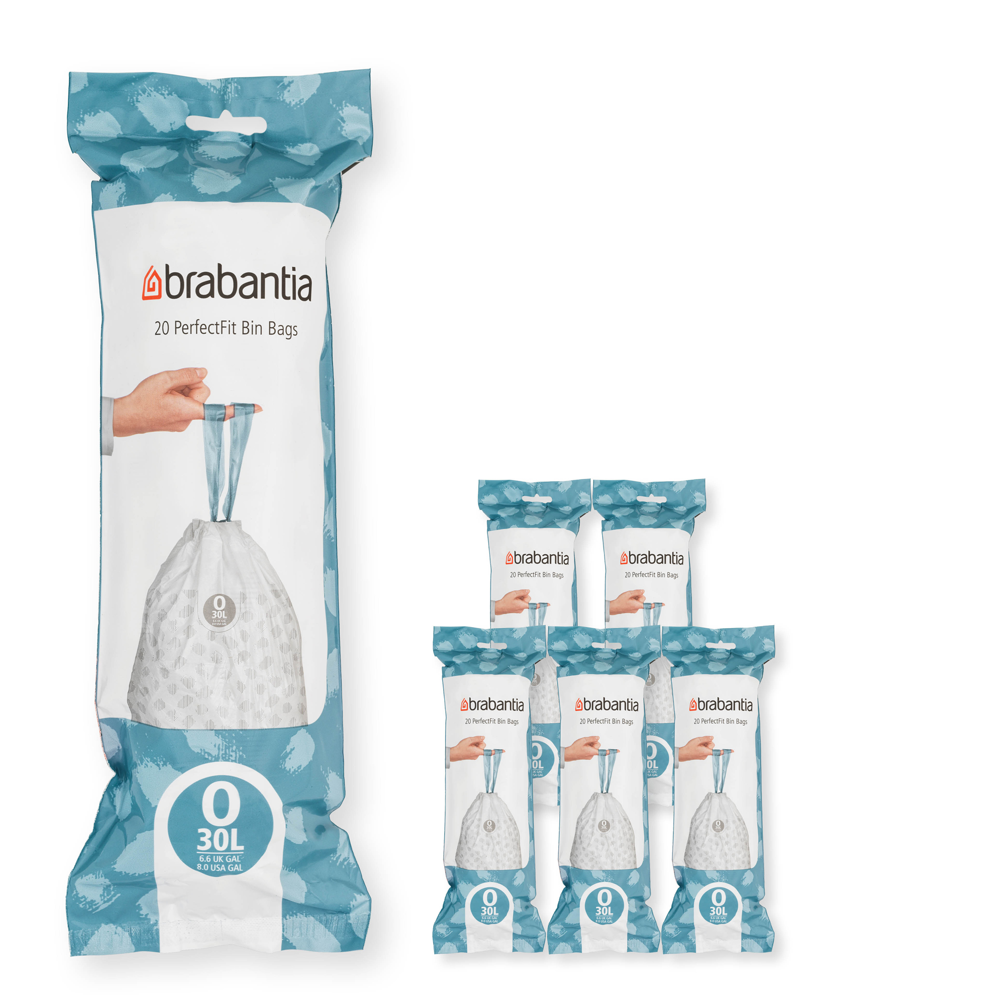Brabantia PerfectFit bolsas de basura 138485