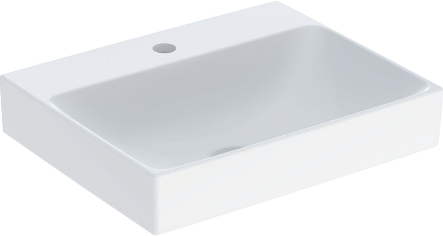 Geberit One lavabo 50x41 cm rectangular sobre encimera blanco 505.030.01.6
