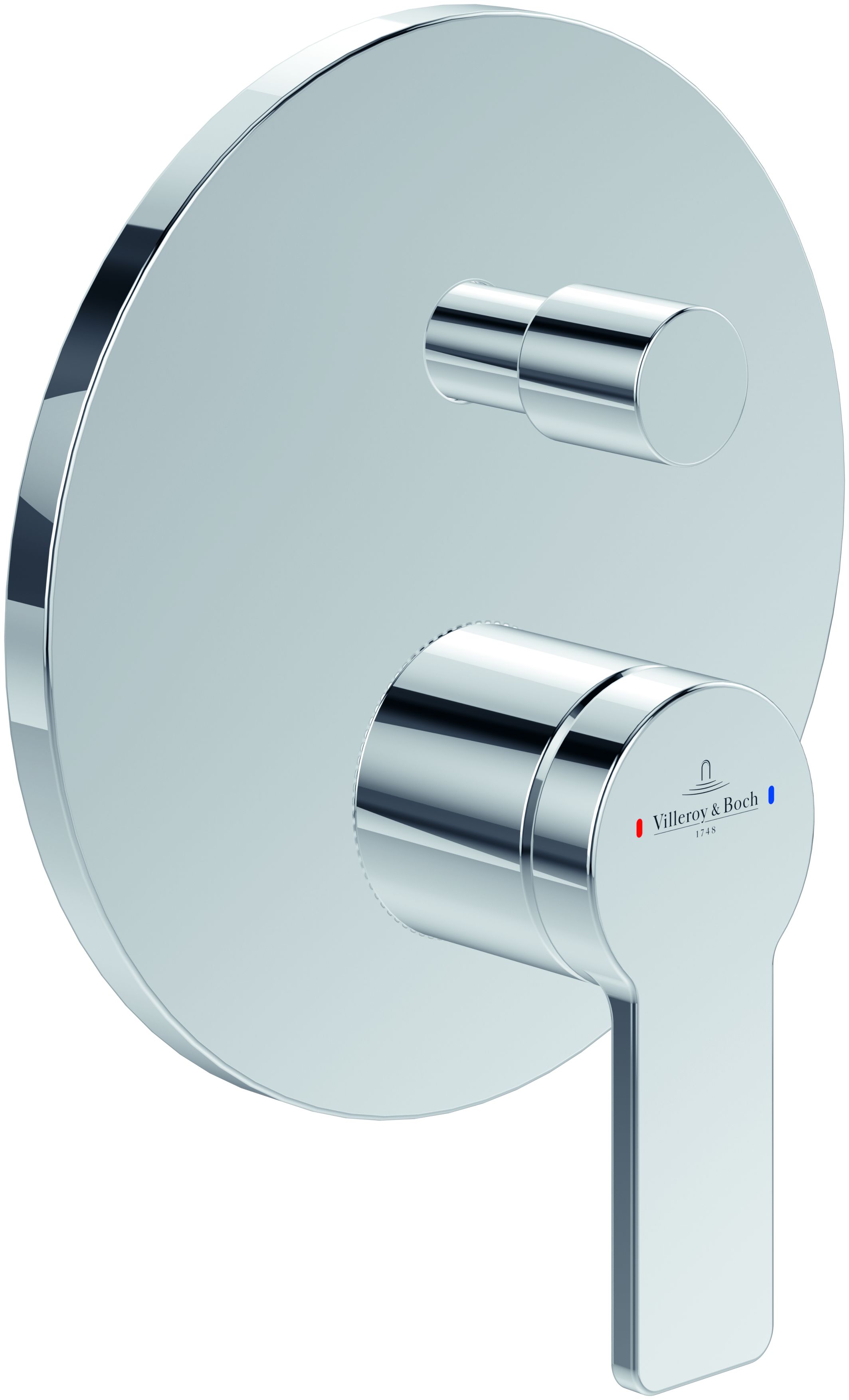Villeroy & Boch Architectura grifo de bañera y ducha empotrado cromo TVS10335300061