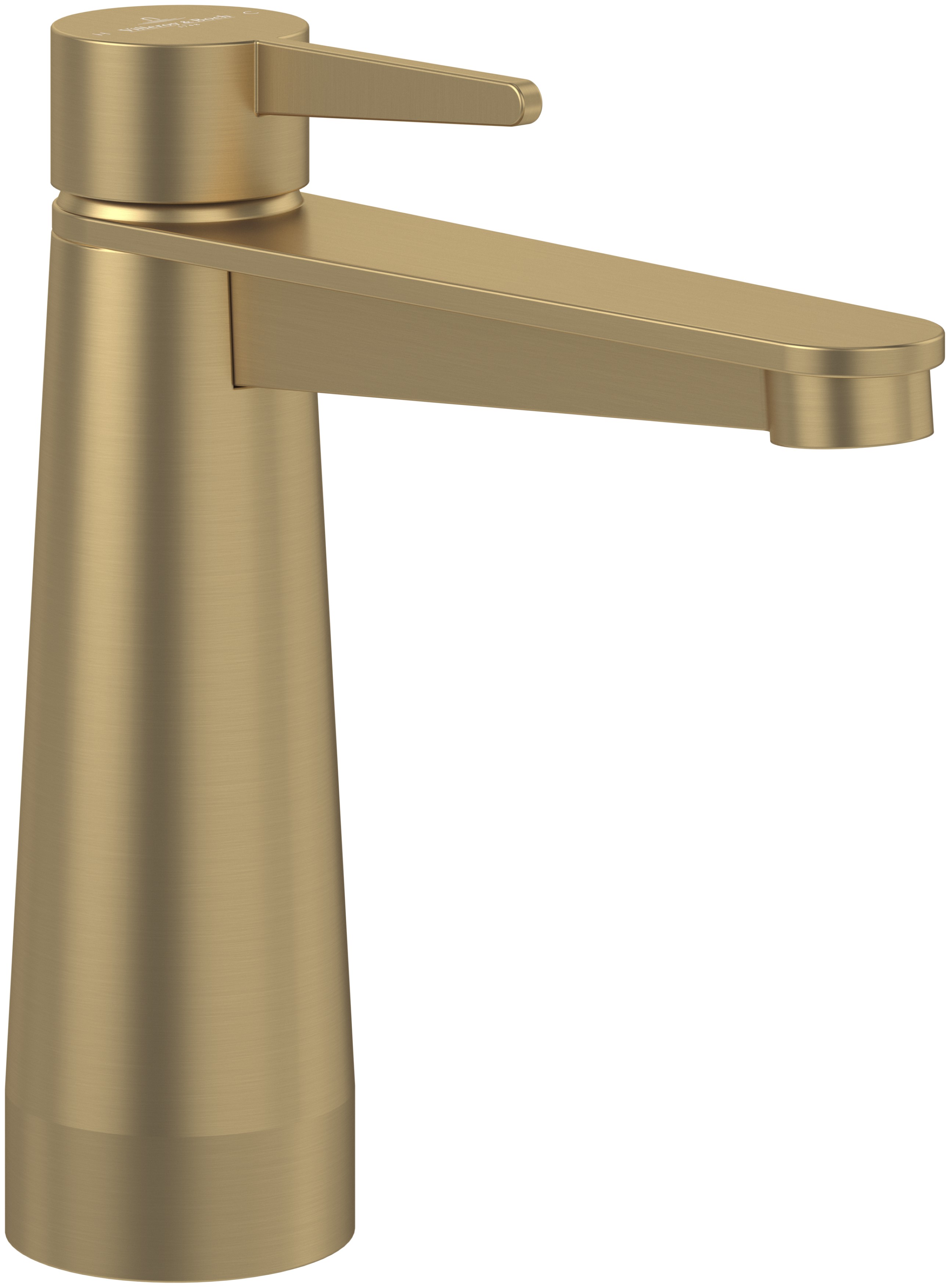 Villeroy & Boch Conum grifo para lavabo de pie oro TVW12700300176