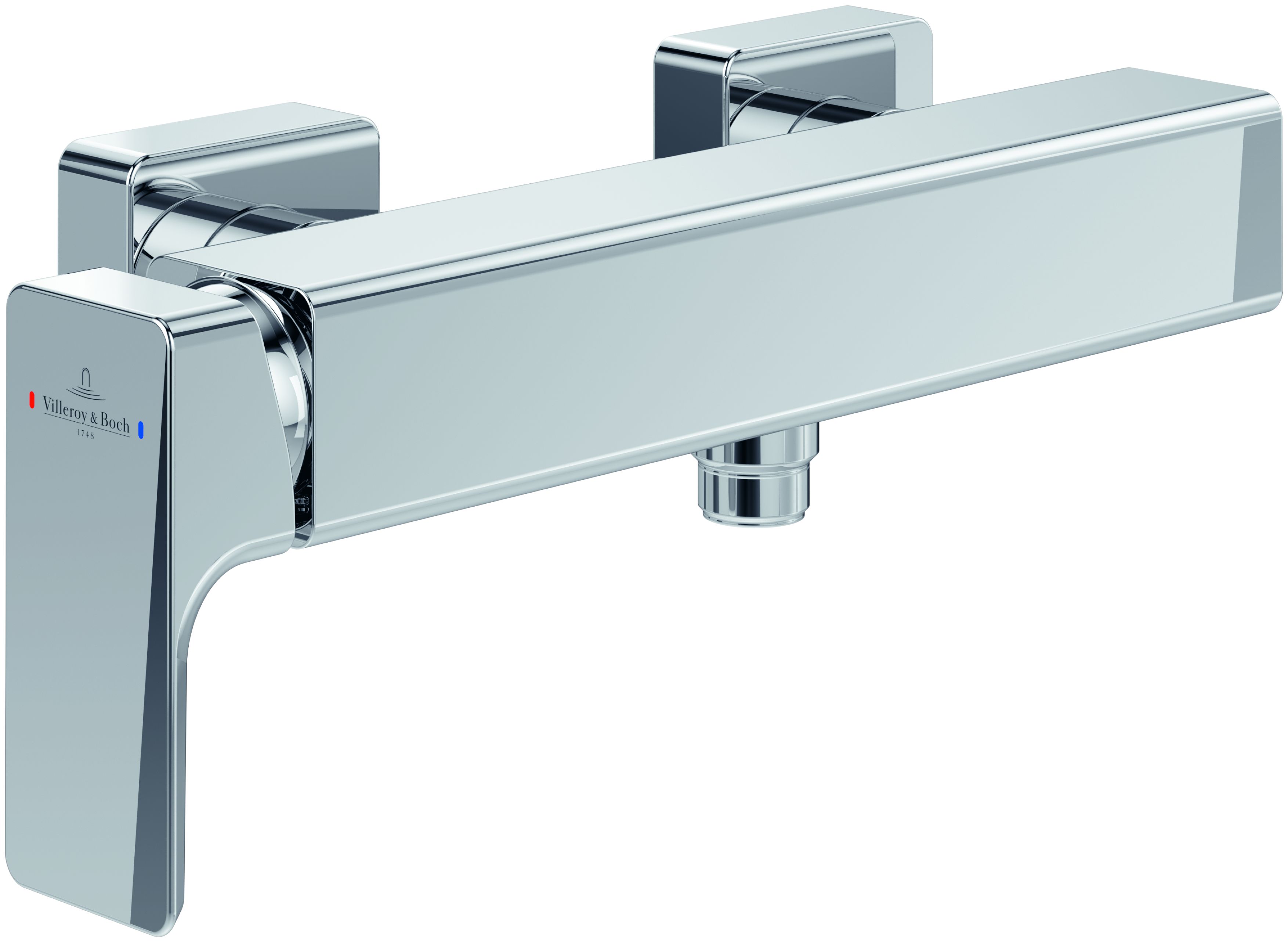 Villeroy & Boch Subway 3.0 grifo para ducha a pared cromo TVS11200100061