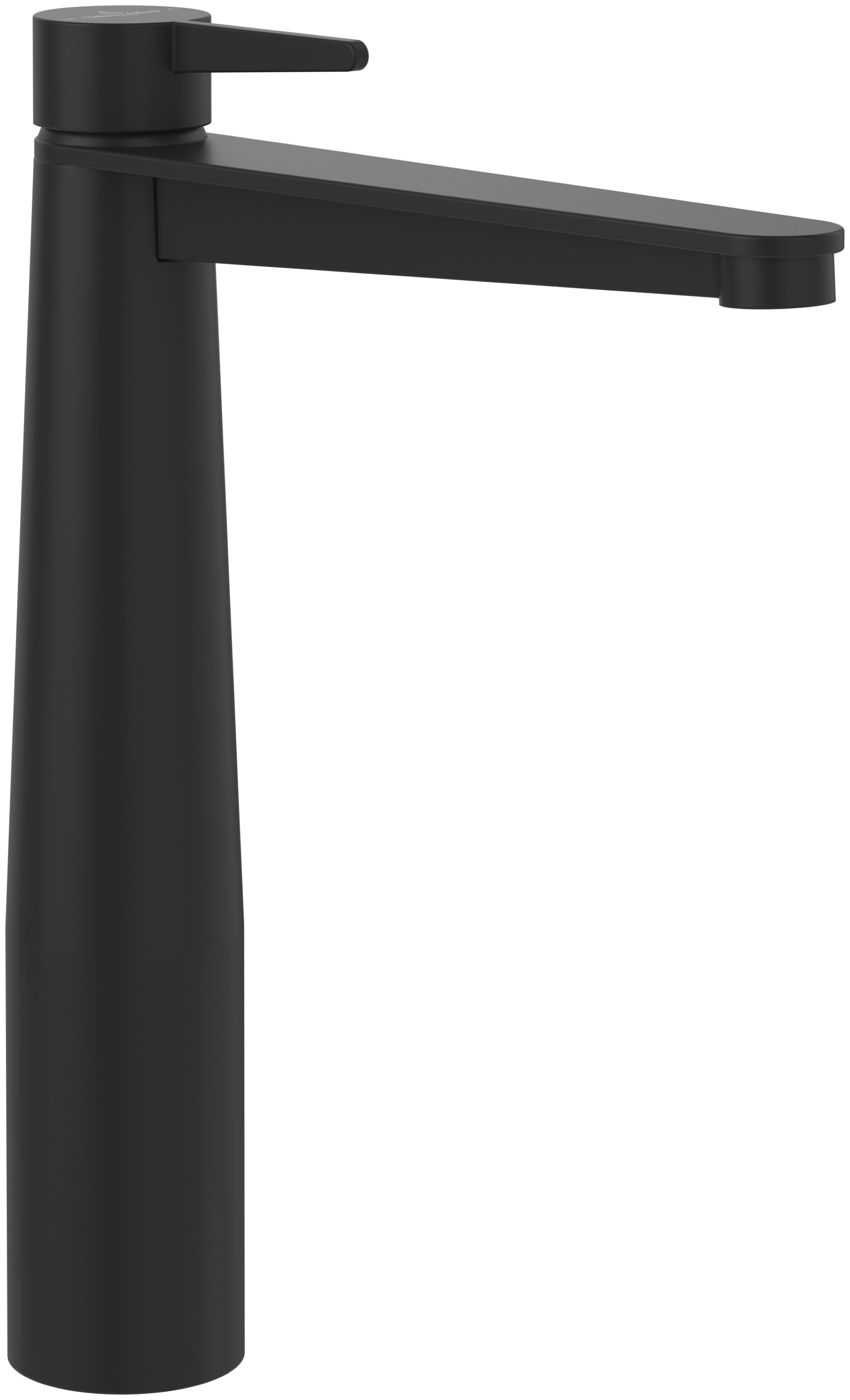 Villeroy & Boch Conum grifo para lavabo de pie negro TVW127005000K5