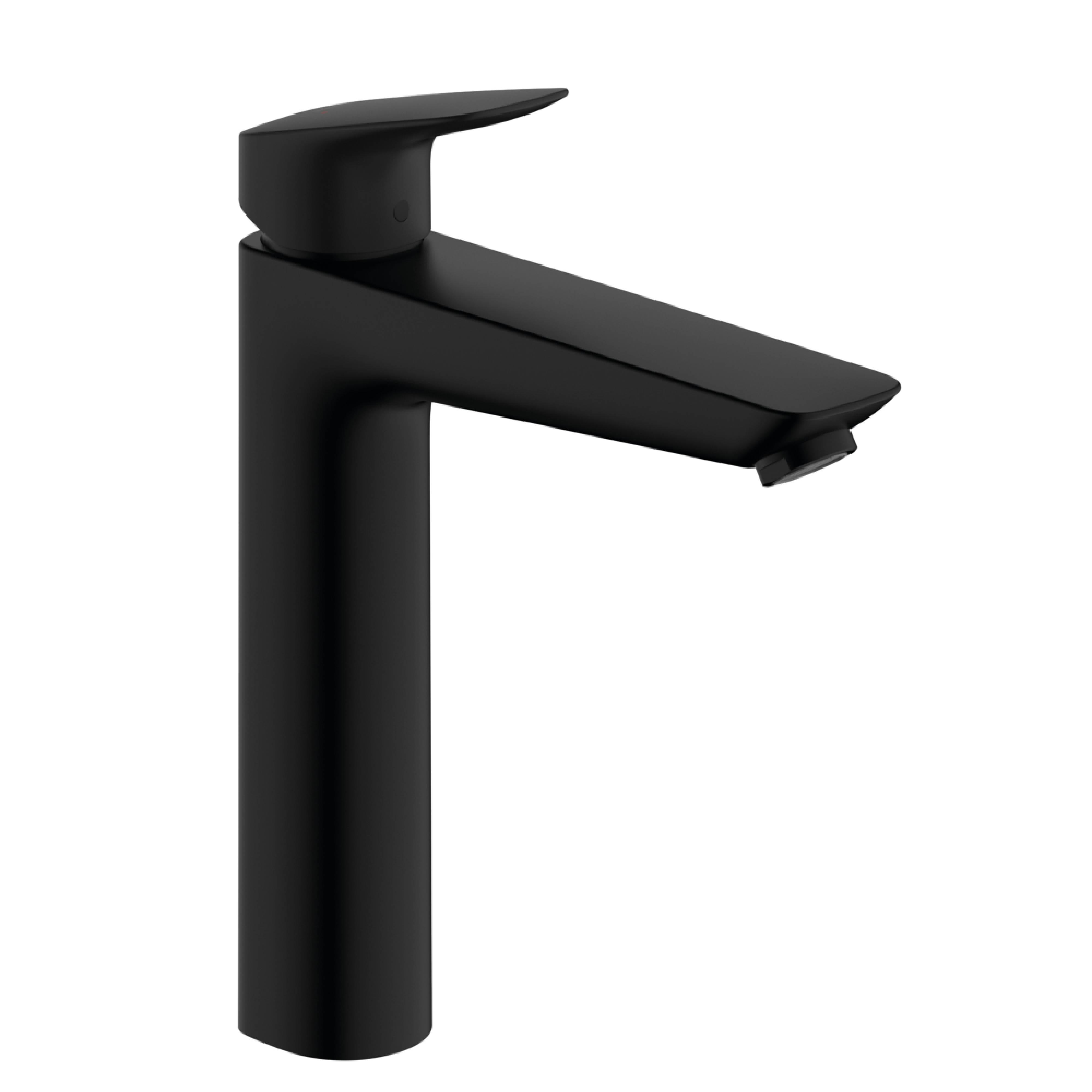 Hansgrohe Logis grifo para lavabo de pie negro 71091670