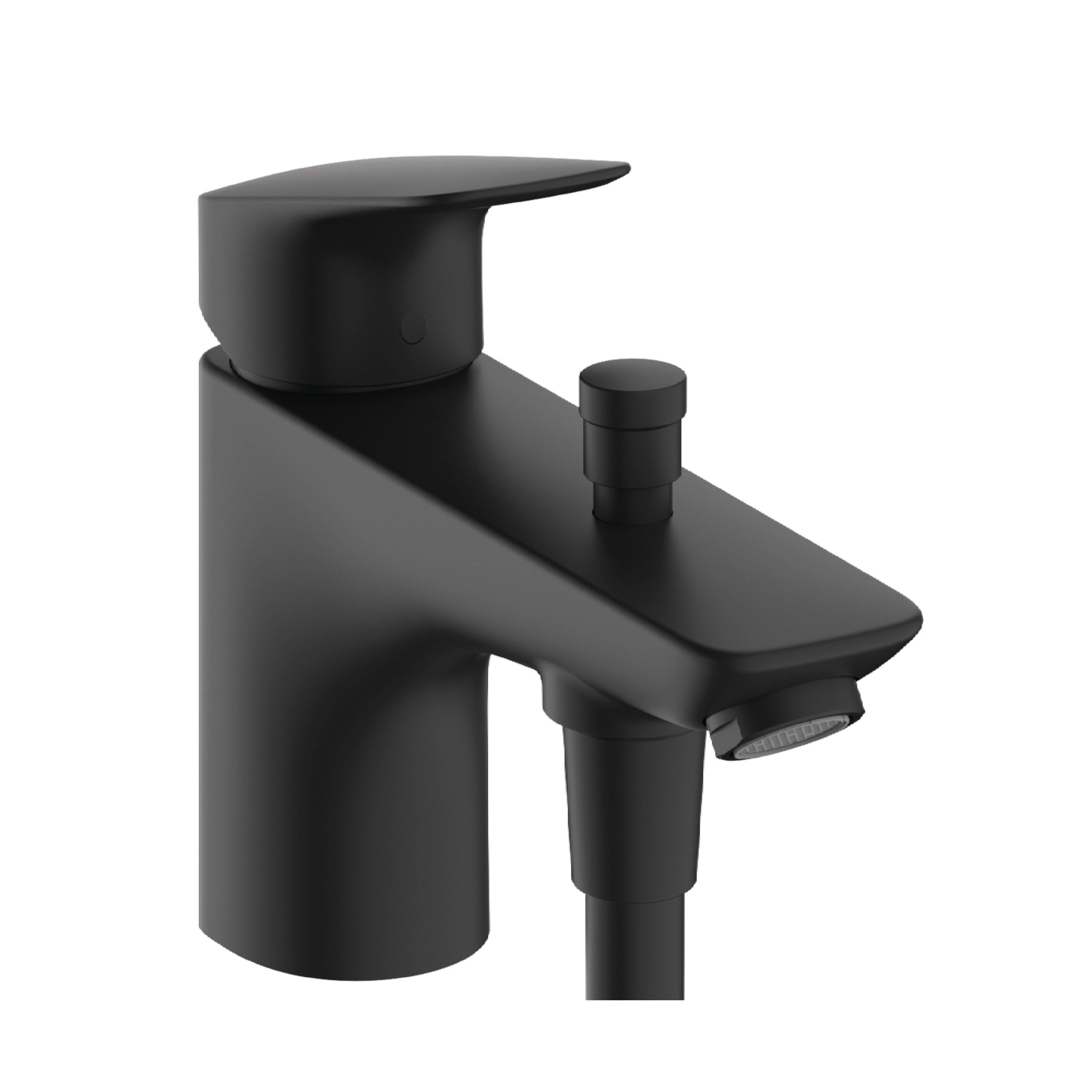 Hansgrohe Logis grifo de bañera y ducha en bañera negro 71315670