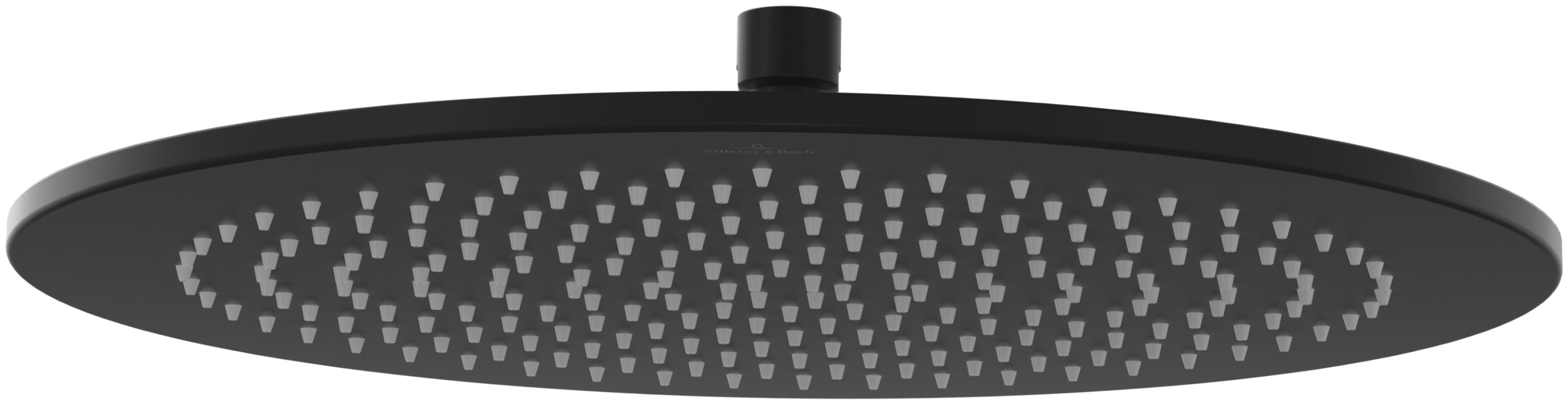 Villeroy & Boch Universal Showers ducha con efecto lluvia 35x35 cm circular negro TVC000003000K5