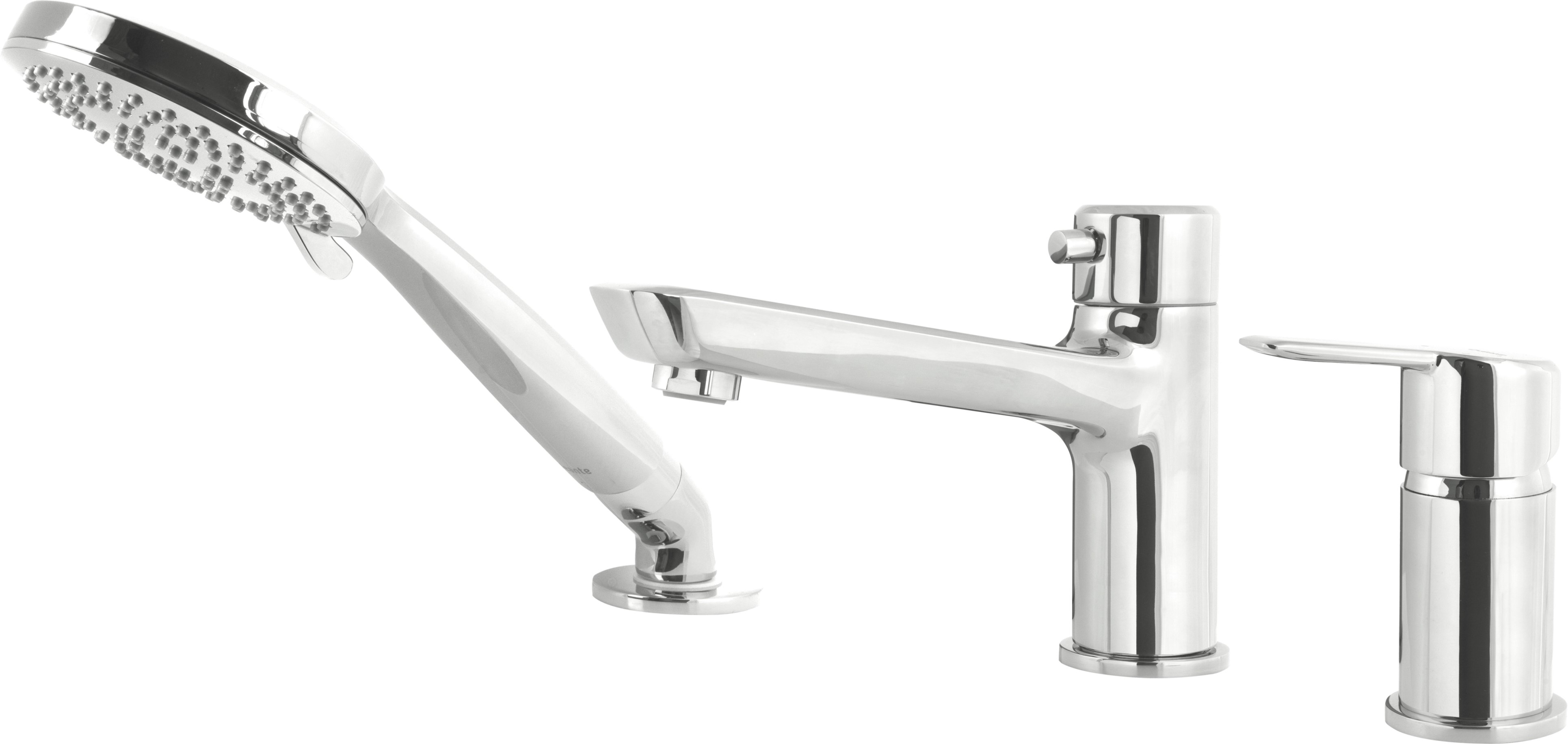 Deante Arnika grifo de bañera y ducha en bañera cromo BQA_013M