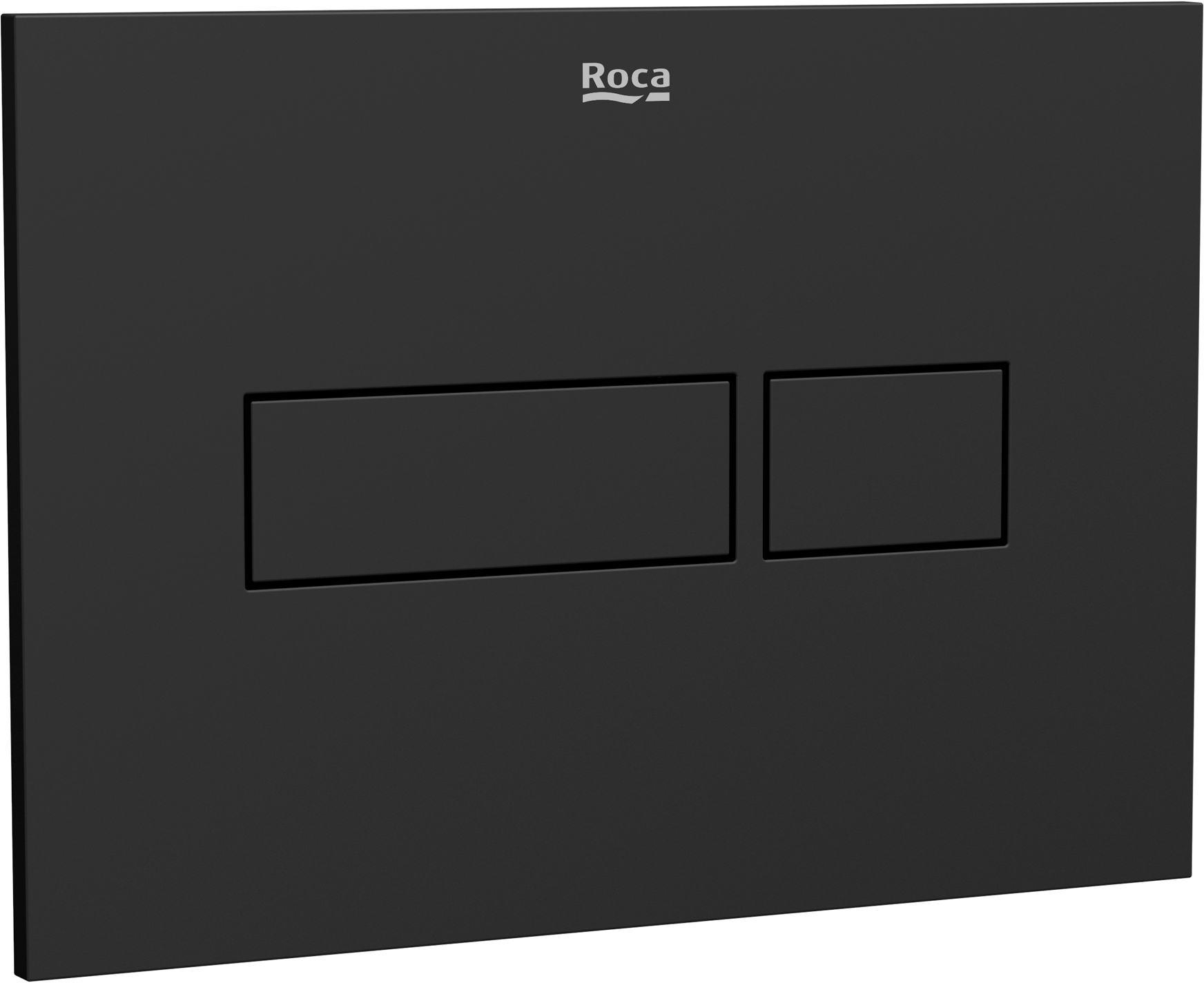 Roca Duplo Nova botón de descarga para WC negro A890220206