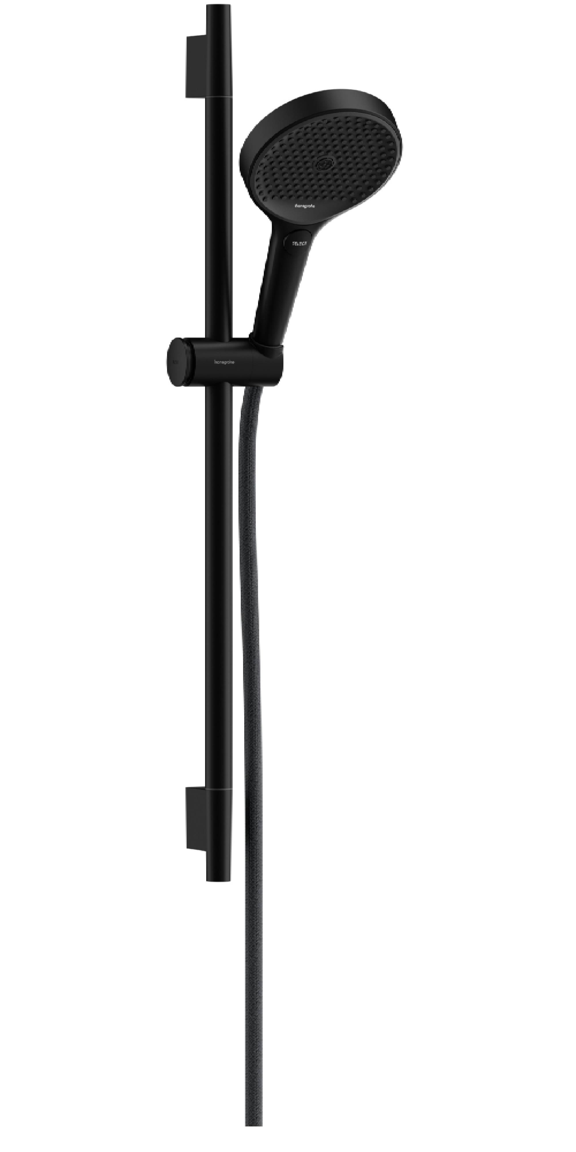 Hansgrohe Rainfinity conjunto de ducha a pared negro 28746670