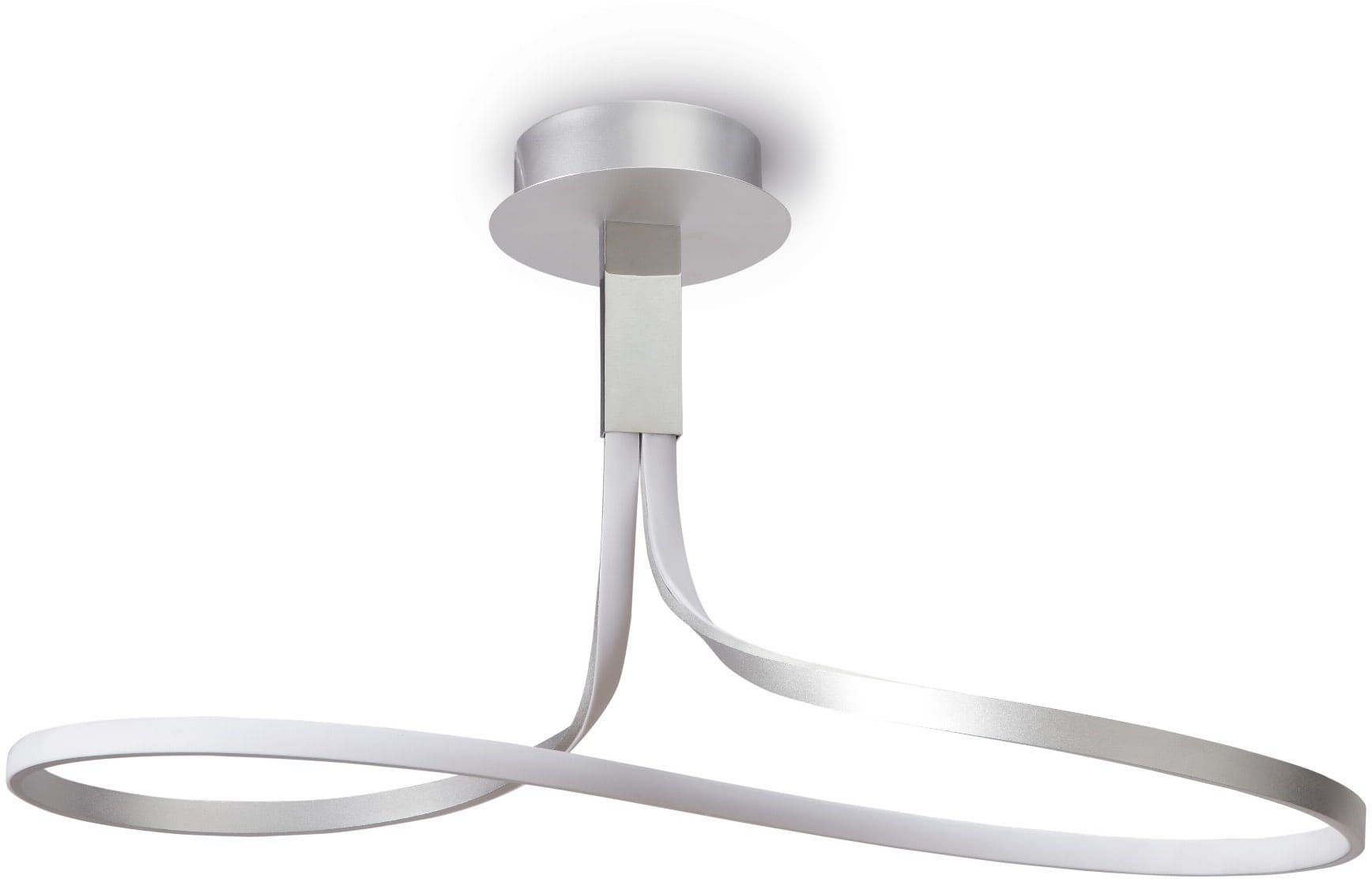 Mantra Nur Plata lámpara de techo 1x40 W cromo 4995