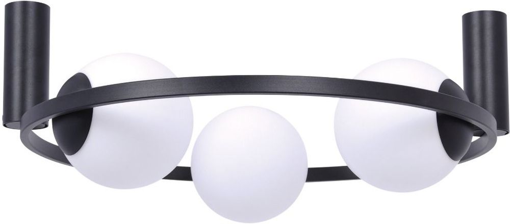 Zuma Line Orbit lámpara de techo 3x40 W negro 5008