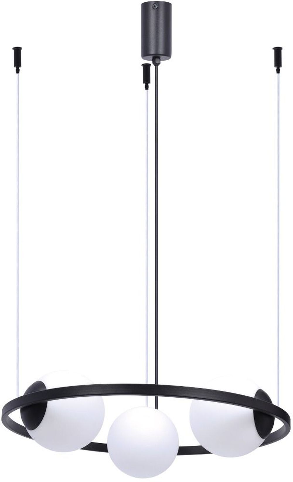 Zuma Line Orbit lámpara colgante 3x40 W negro 5004