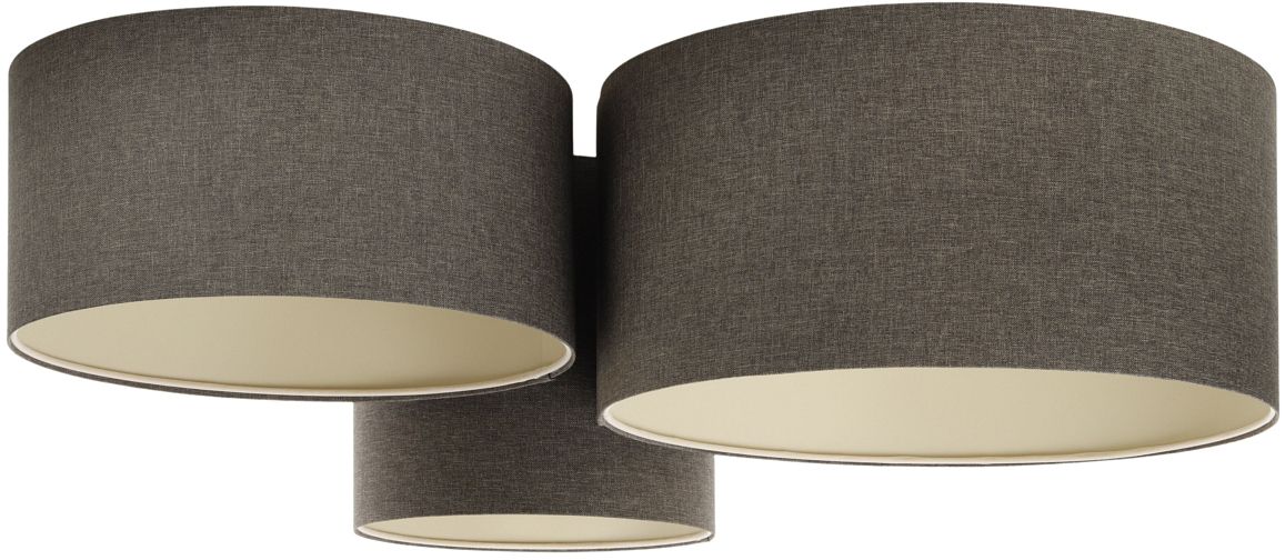 BPS Koncept Boho Ellegant lámpara de techo 3x60 W grafito 080-068