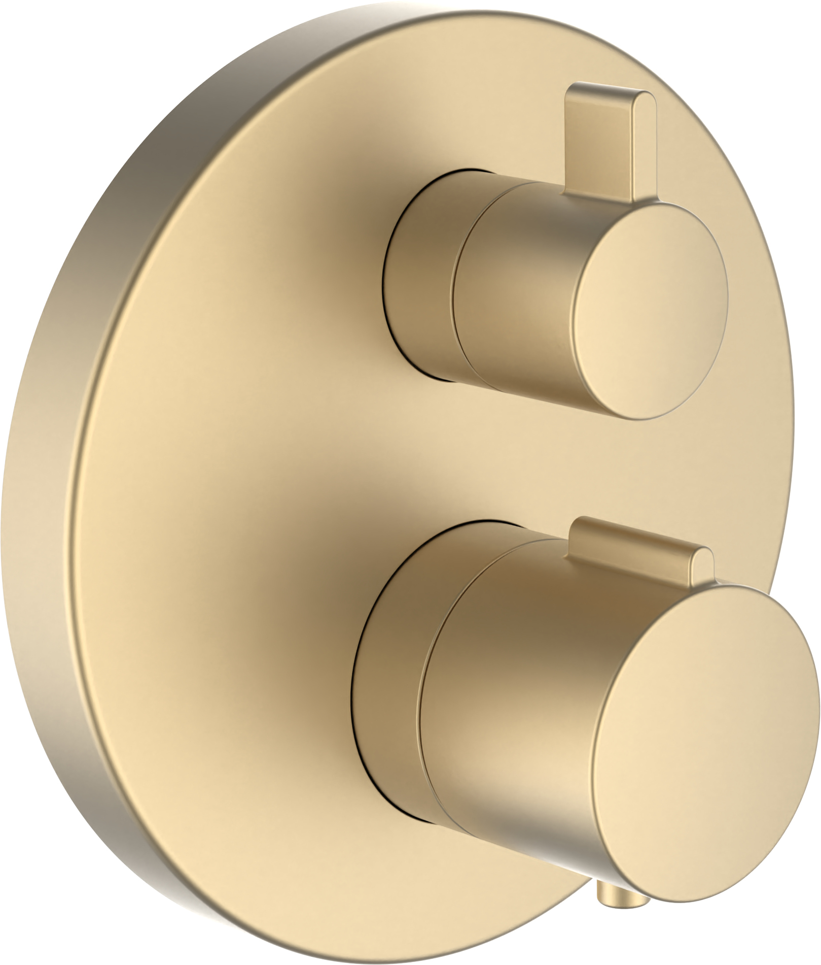 Laufen City Therm grifo para ducha empotrado con termostato oro HF905474462000