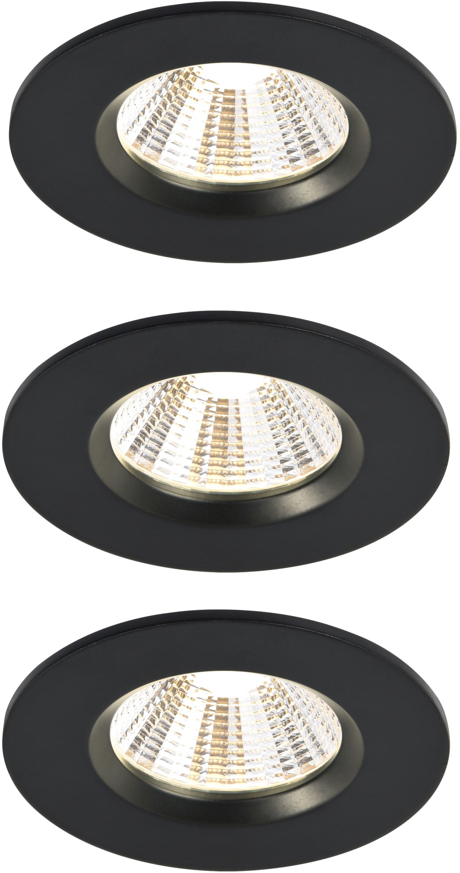 Nordlux Fremont lámpara empotrada 3x4.5 W negro 2310056003