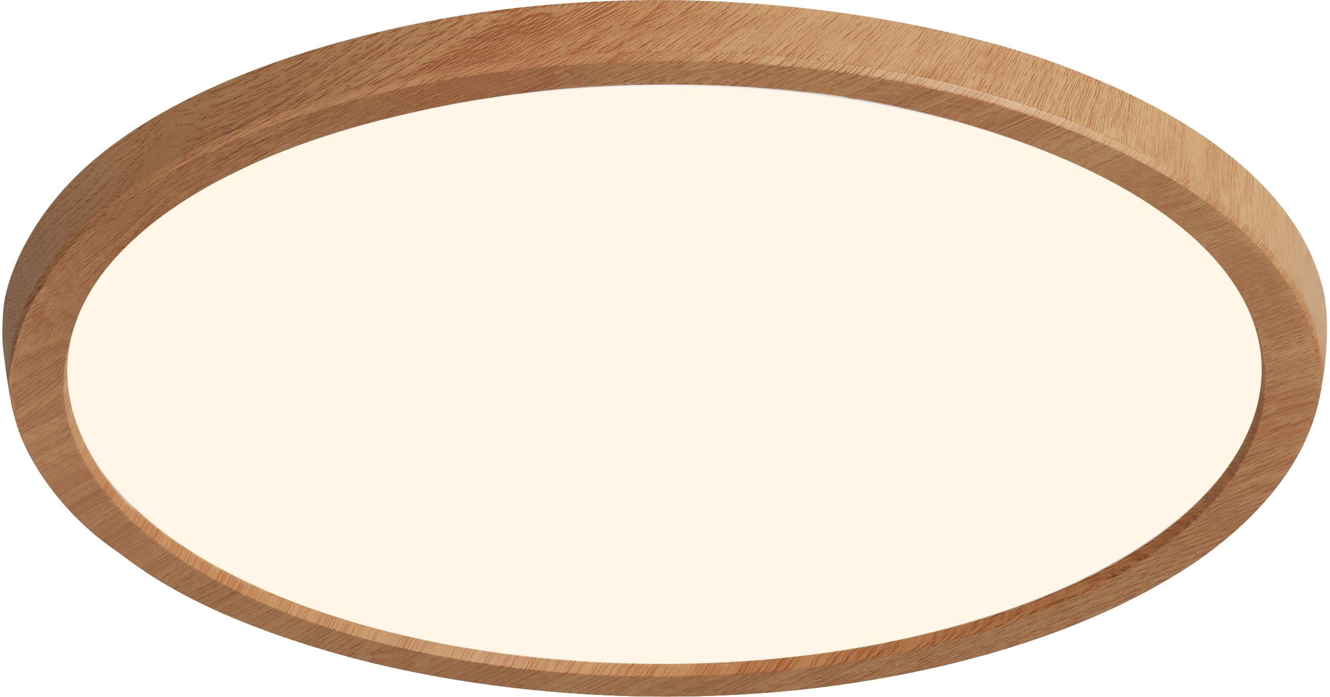 Nordlux Oja plafón 1x17 W blanco-madera 50046104