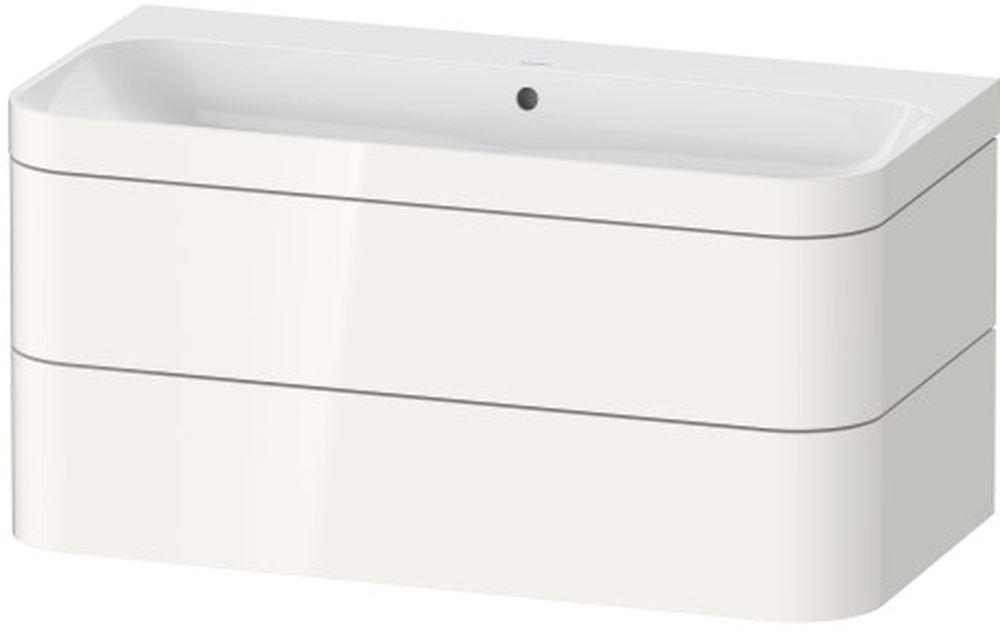 Duravit Happy D.2 lavabo con mueble 97.5 cm blanco HP4638N2222