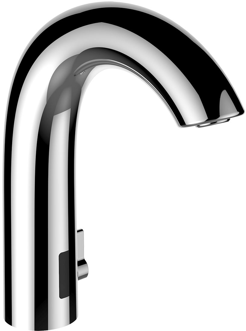 Laufen Curvetronic grifo para lavabo de pie electrónico cromo HF707153100000