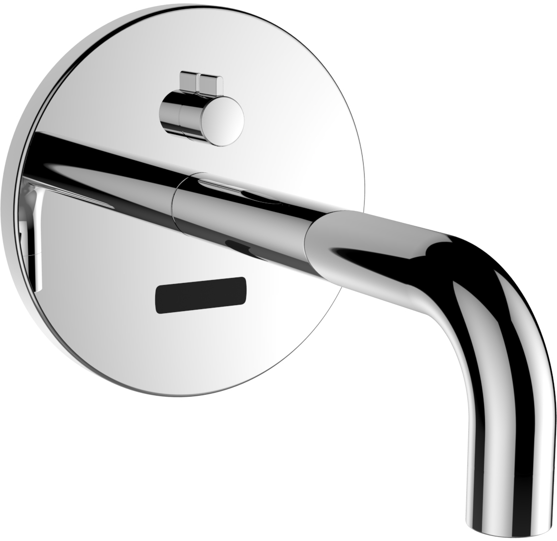 Laufen Twintronic grifo para lavabo empotrado electrónico cromo HF707022100060