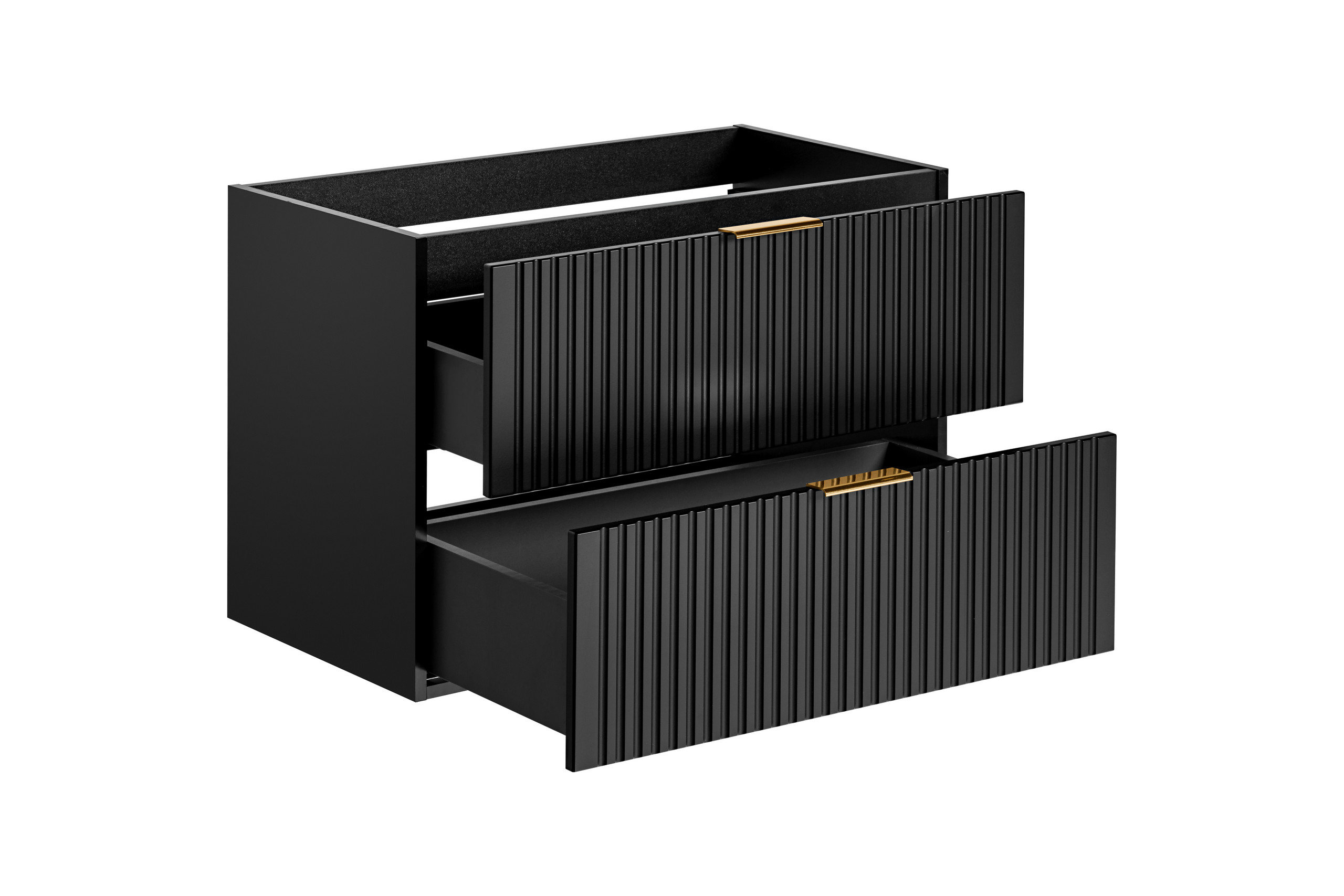 Comad Adel Black armario 80x46x57 cm suspendido, para lavabo negro ADEL BLACK  82-80-B-2S