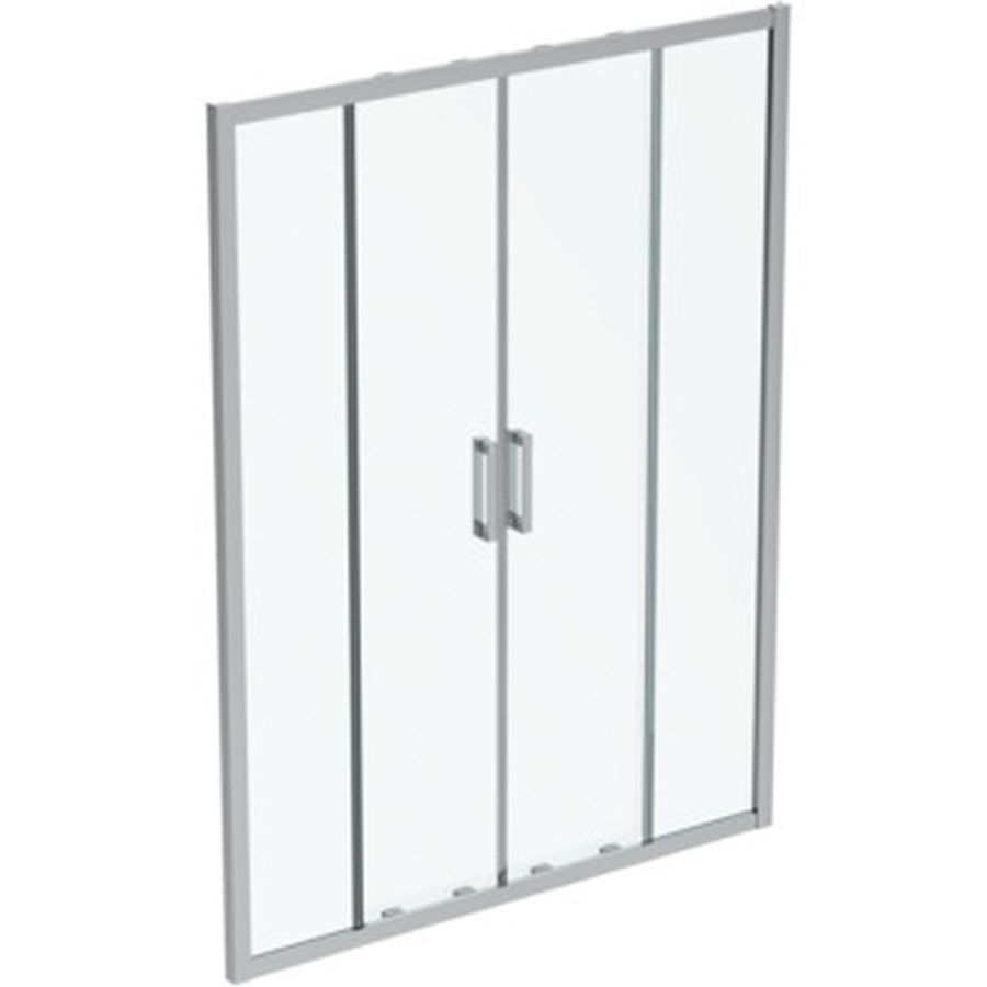 Ideal Standard Connect 2 puerta de ducha 150 cm corredera plata mate/vidrio transparente K9281EO