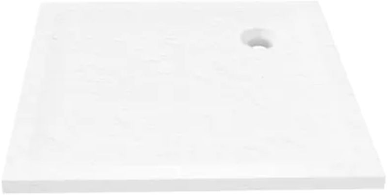 New Trendy Mild Stone plato de ducha cuadrado 90x90 cm blanco B-0542