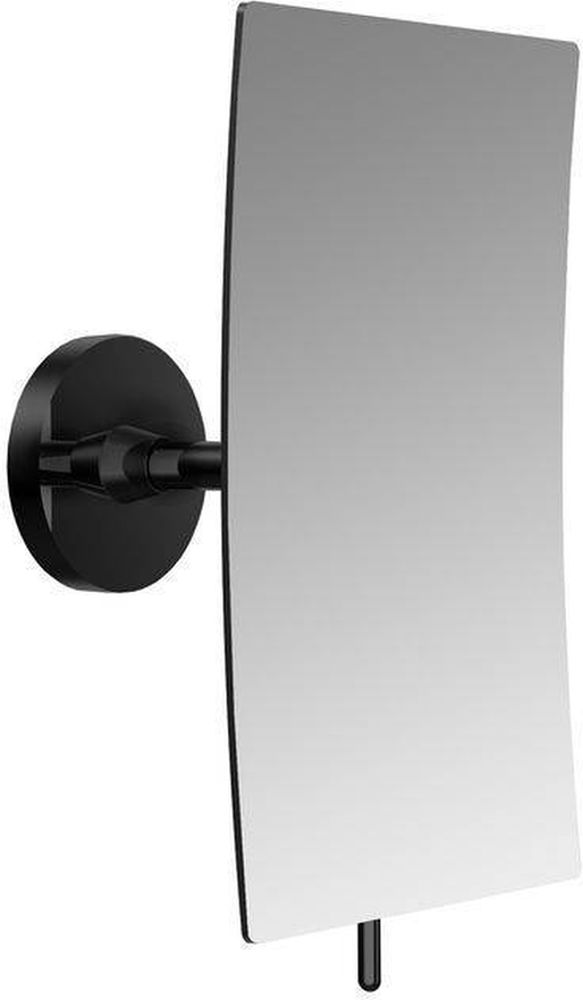Emco Pure espejo cosmético 13.2x20.8 cm rectangular negro 109413307