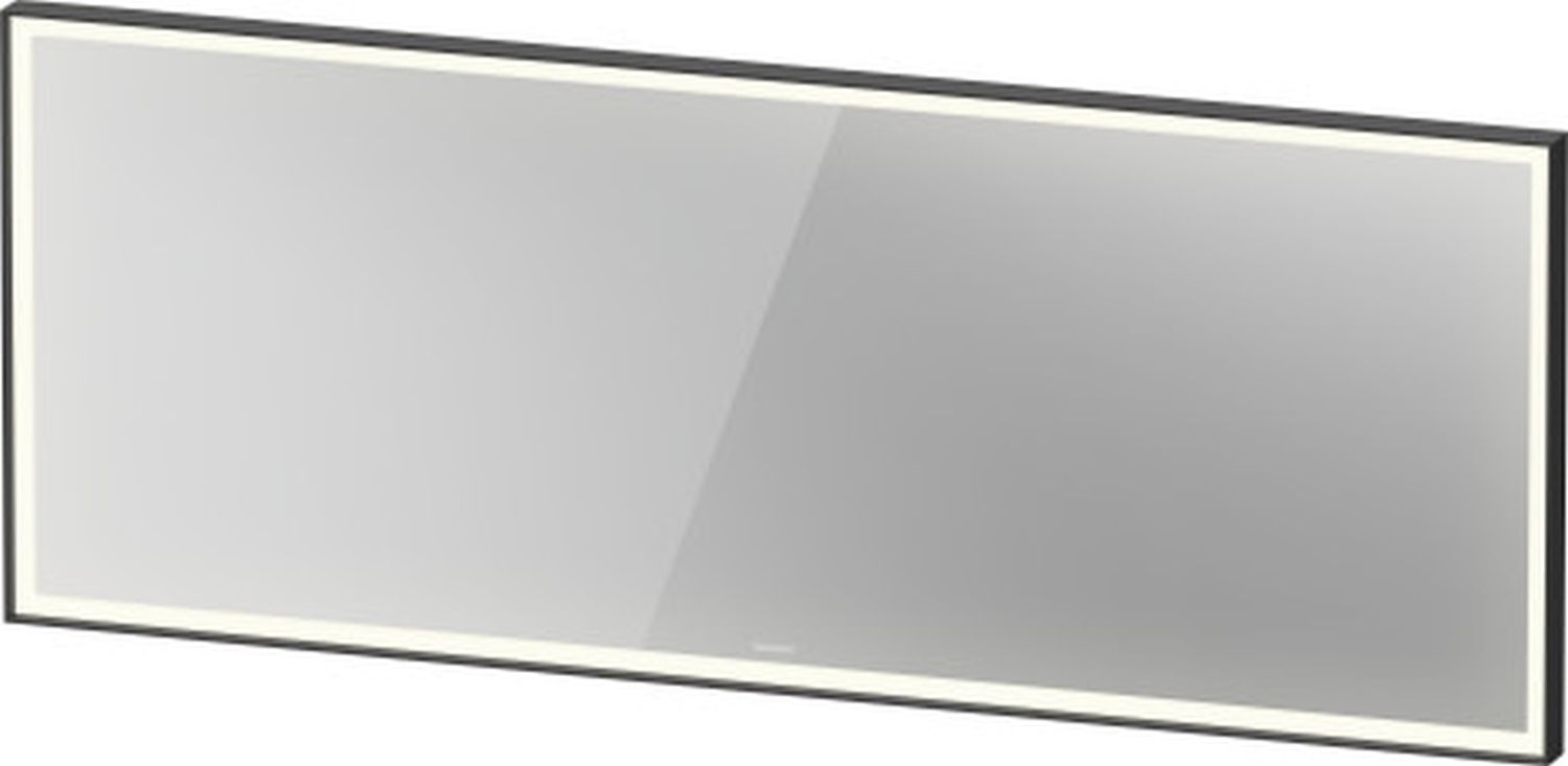Duravit L-Cube espejo 180x70 cm rectangular con iluminación con lámina calefactora LC7386049490100