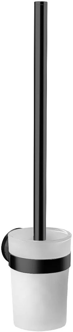 Emco Round escobilla de baño atornillado negro 431513301