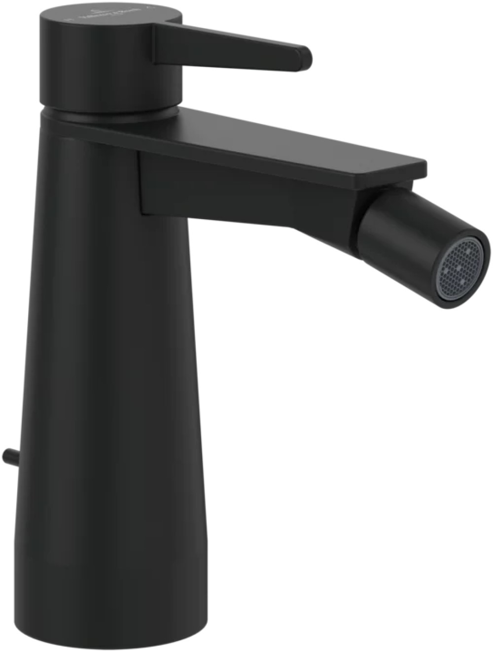 Villeroy & Boch Conum grifo para bidé de pie negro TVB127001000K5