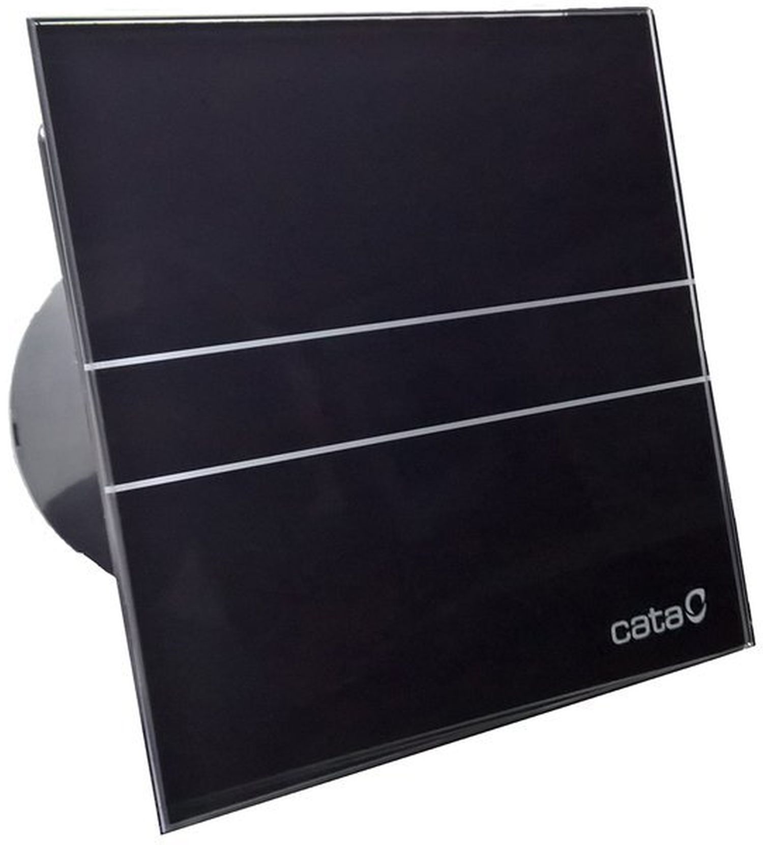 Cata E-100 ventilador con panel decorativo negro 00900502