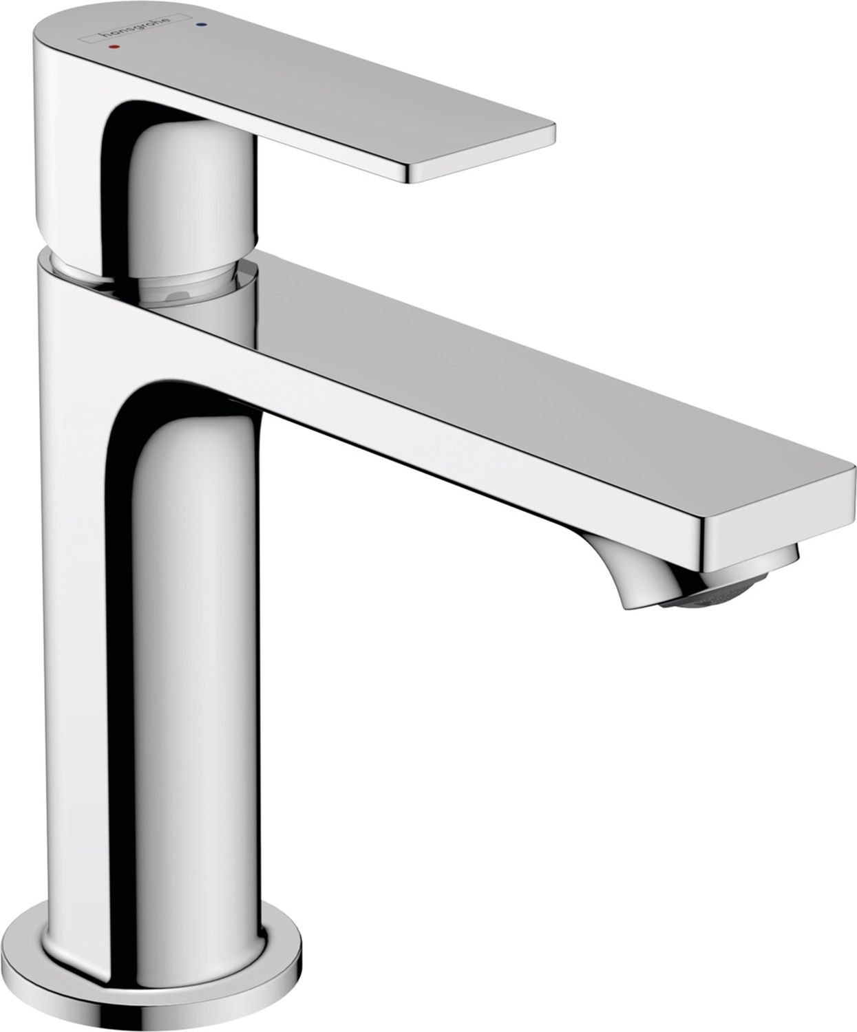 Hansgrohe Rebris E grifo para lavabo de pie cromo 72557000