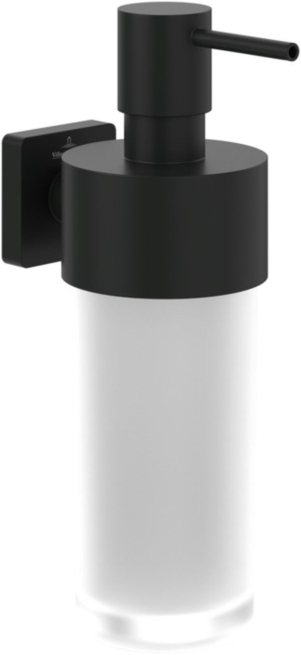 Villeroy & Boch Elements dispensador de jabón 230 ml negro TVA152007000K5