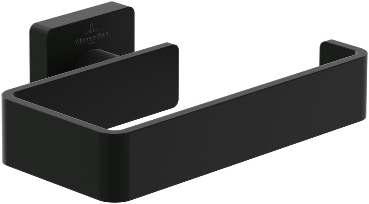 Villeroy & Boch Elements portarrollos de papel higiénico negro TVA152014000K5