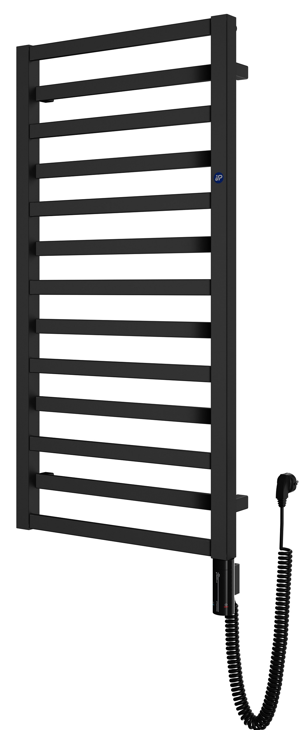 Instal Projekt Poppy Electro radiador eléctrico 131x50 cm negro PPYE-50/130C75+GH-06C2