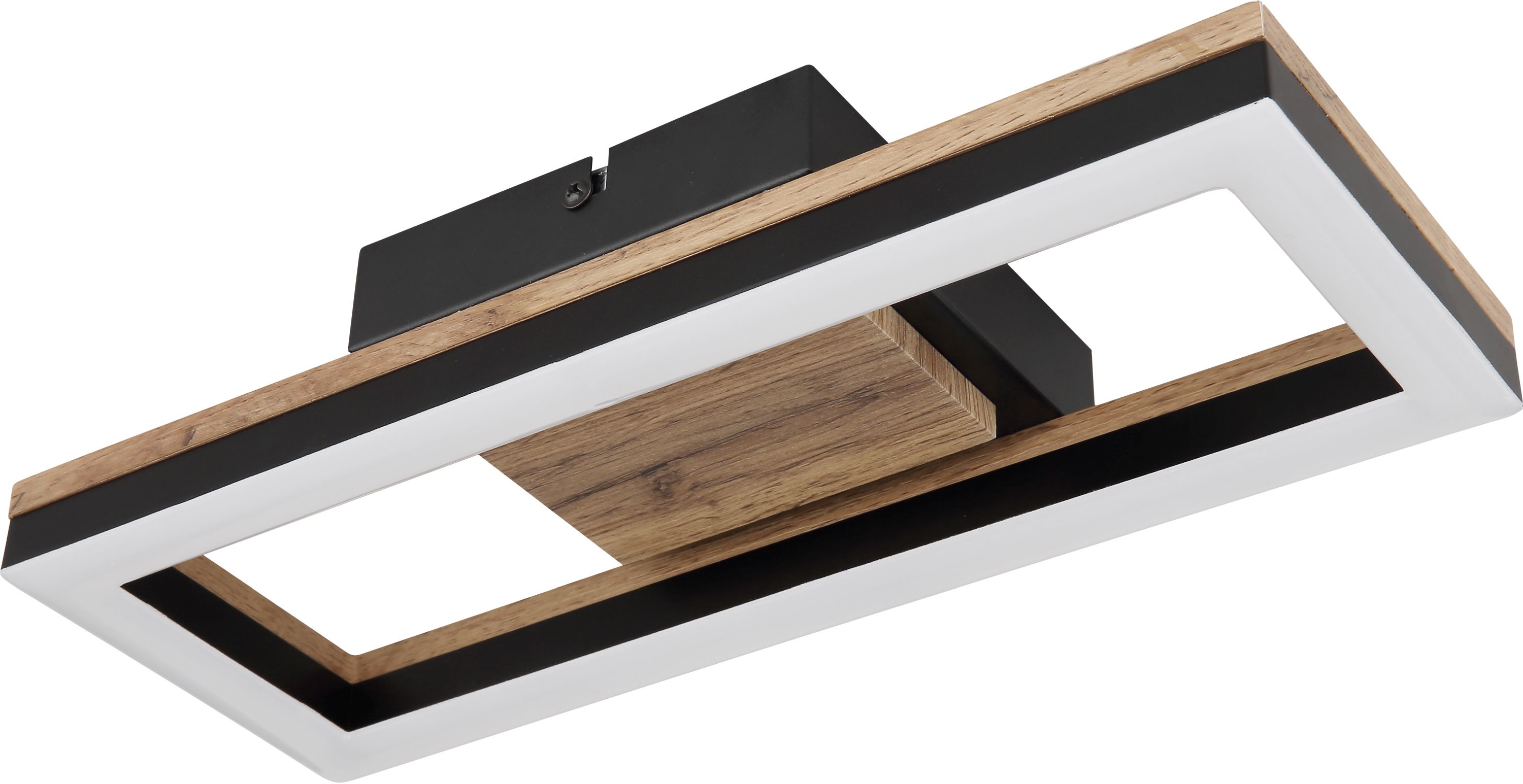 Globo Lighting Beatrix lámpara de techo 1x12 W negro-madera 67297D1