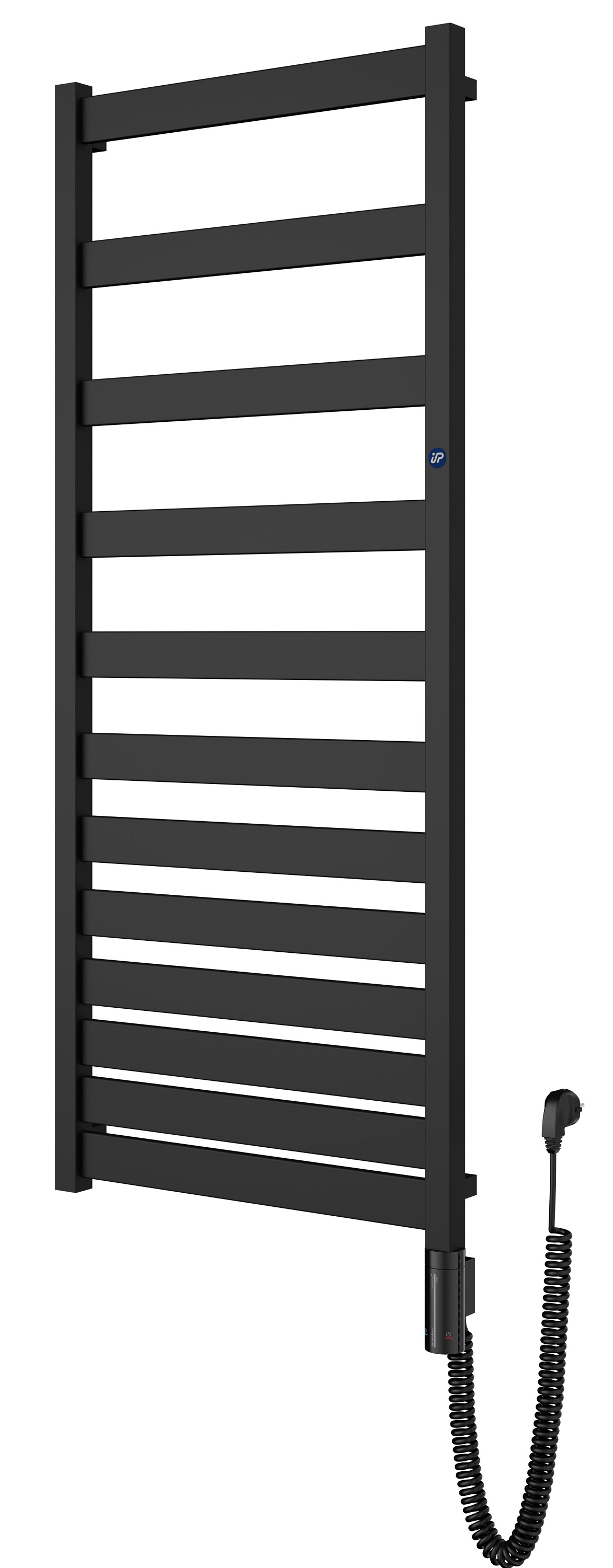 Instal Projekt Belti Electro radiador eléctrico 75.3x40 cm negro BELE-40/80C75+GH-03C2