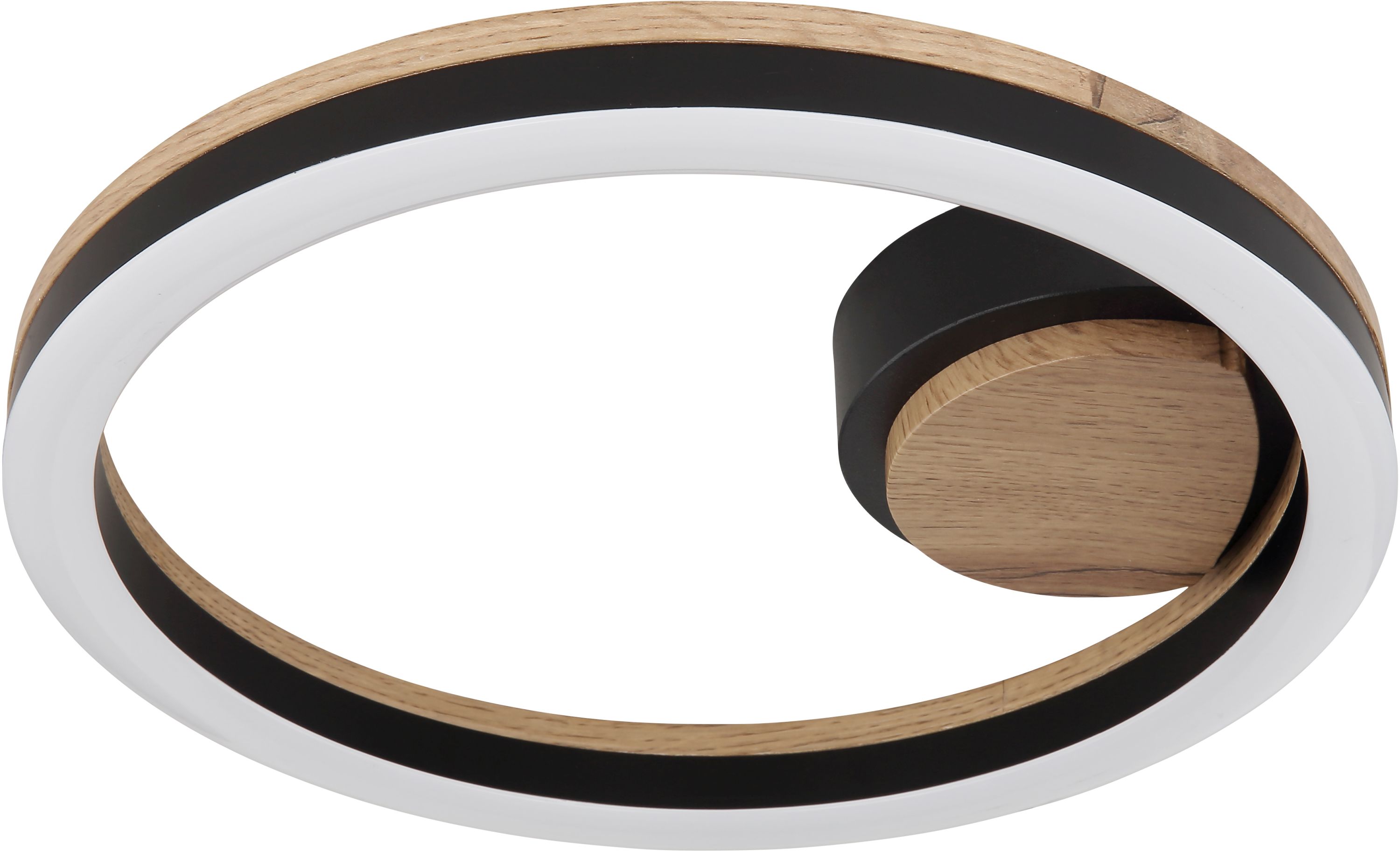 Globo Lighting Beatrix lámpara de techo 1x12 W negro-madera 67298D