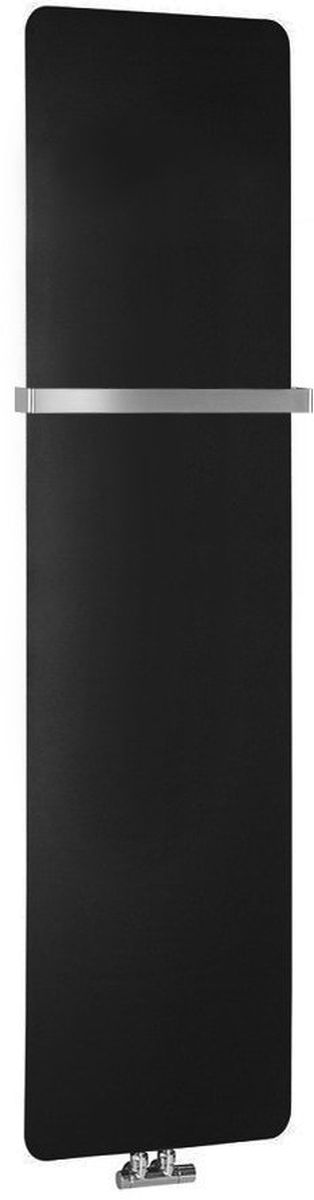 Sapho Tabella radiador de baño decorativo 159x37 cm negro MI1539