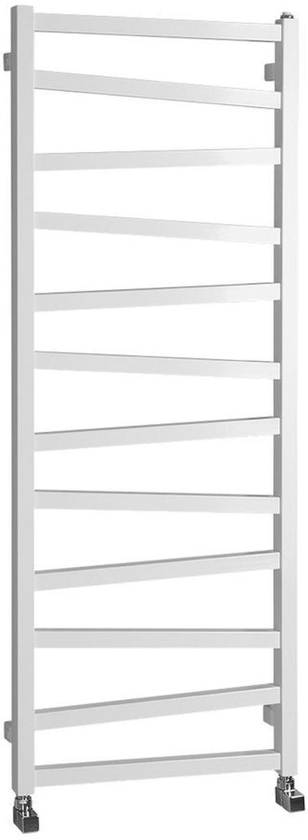 Sapho Zig radiador de baño decorativo 133.4x50 cm blanco ZG513