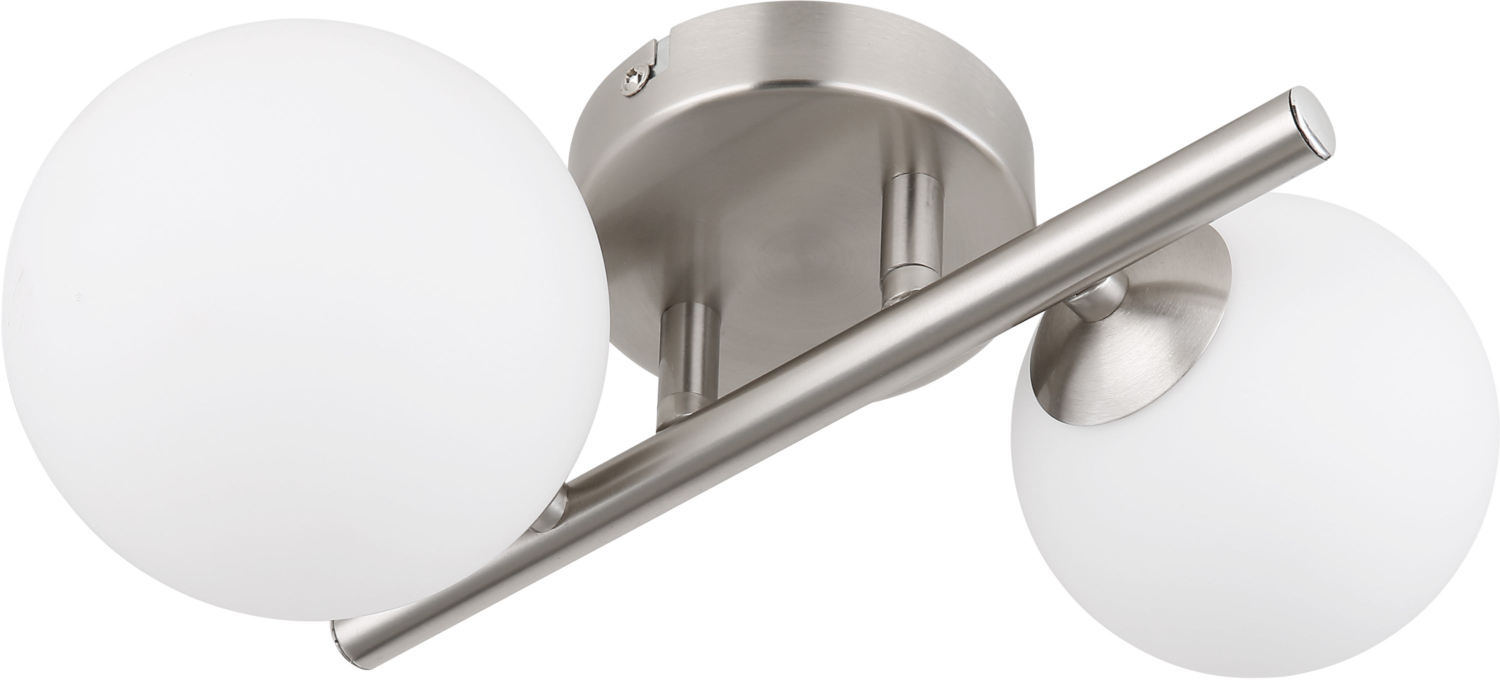 Globo Lighting Riha lámpara de pared 2x3.5 W blanco-níquel 56140-2W